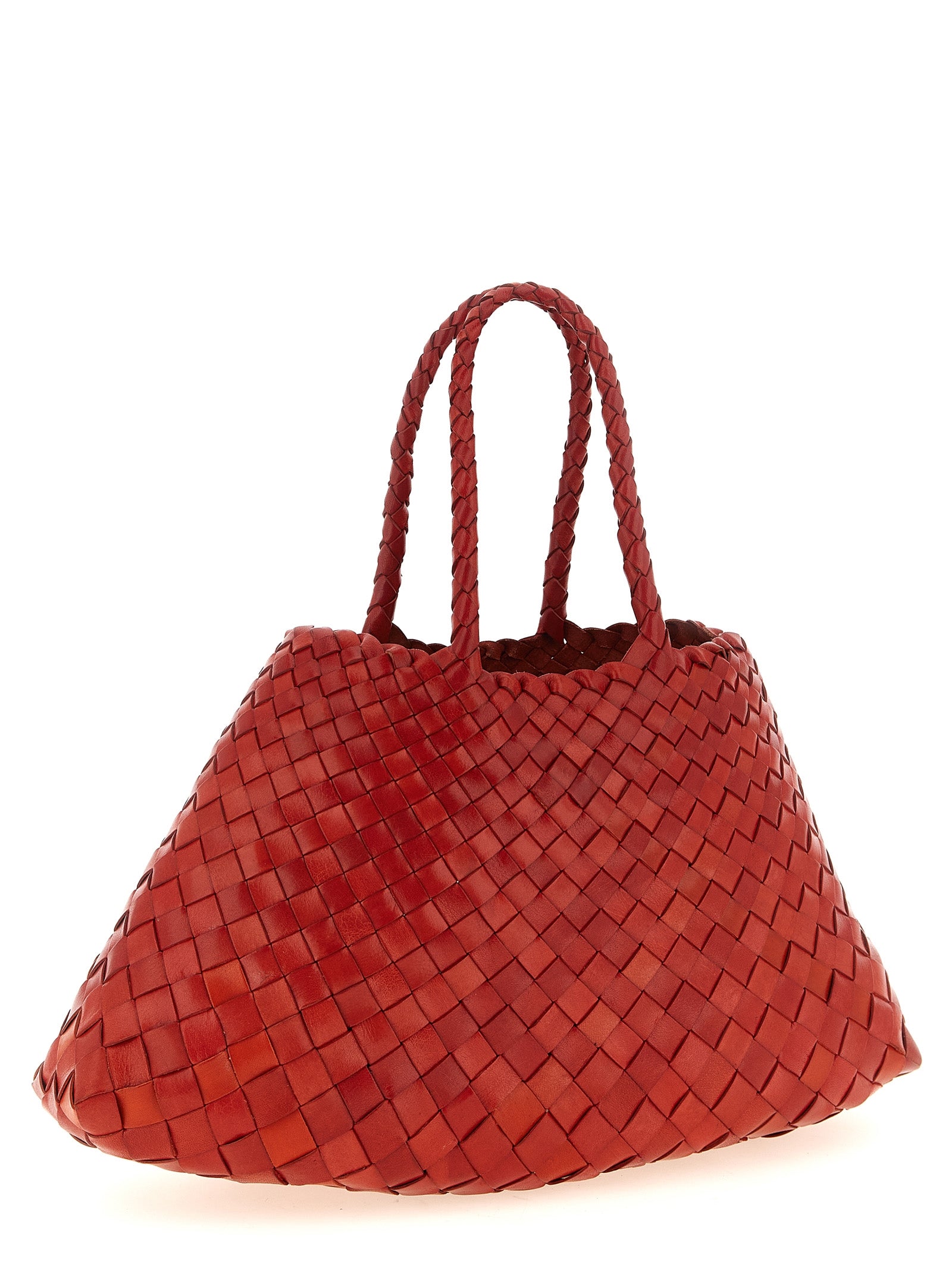 Dragon Diffusion Rote Kalbsleder-Handtasche