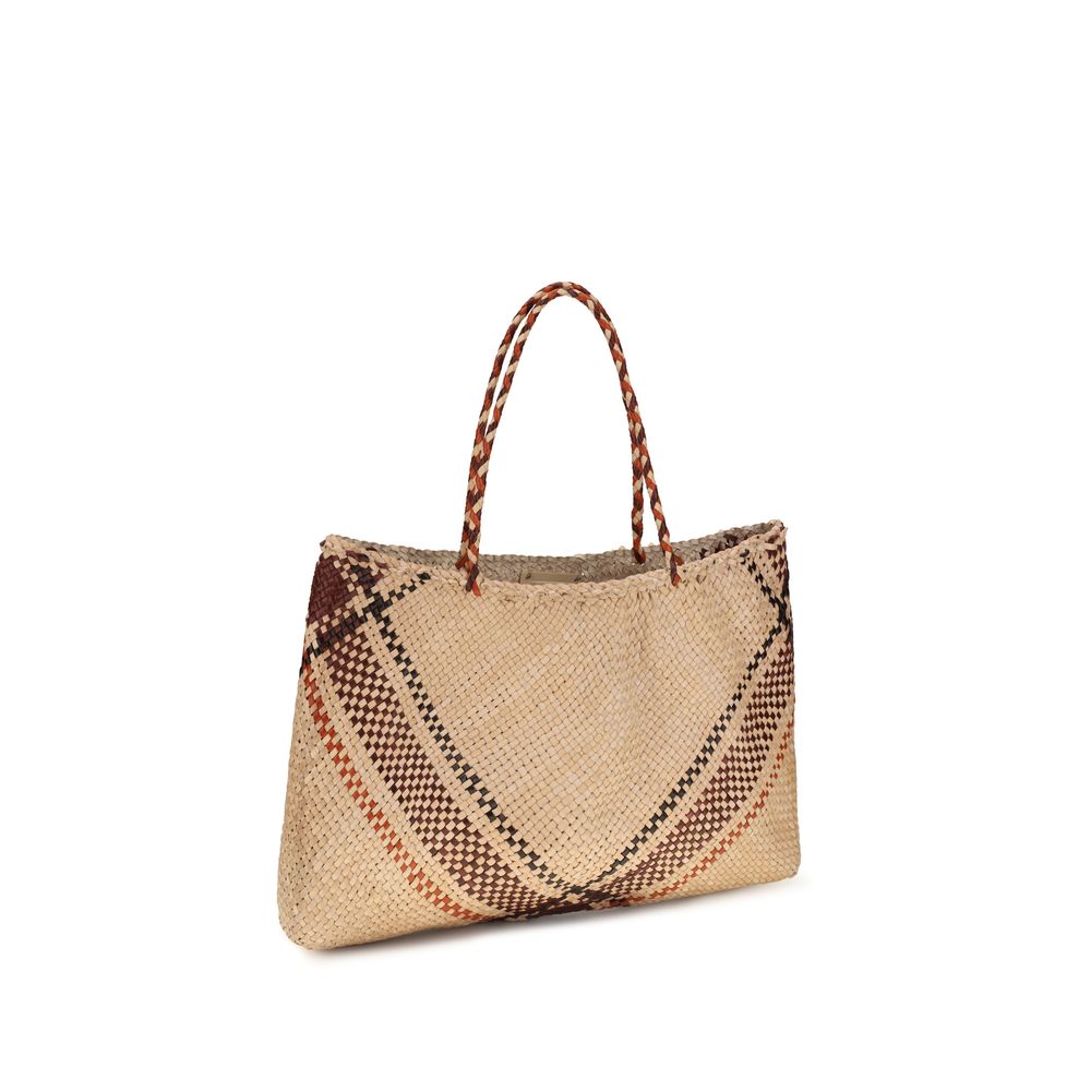 Dragon Diffusion Beige Ziegenleder Handtasche