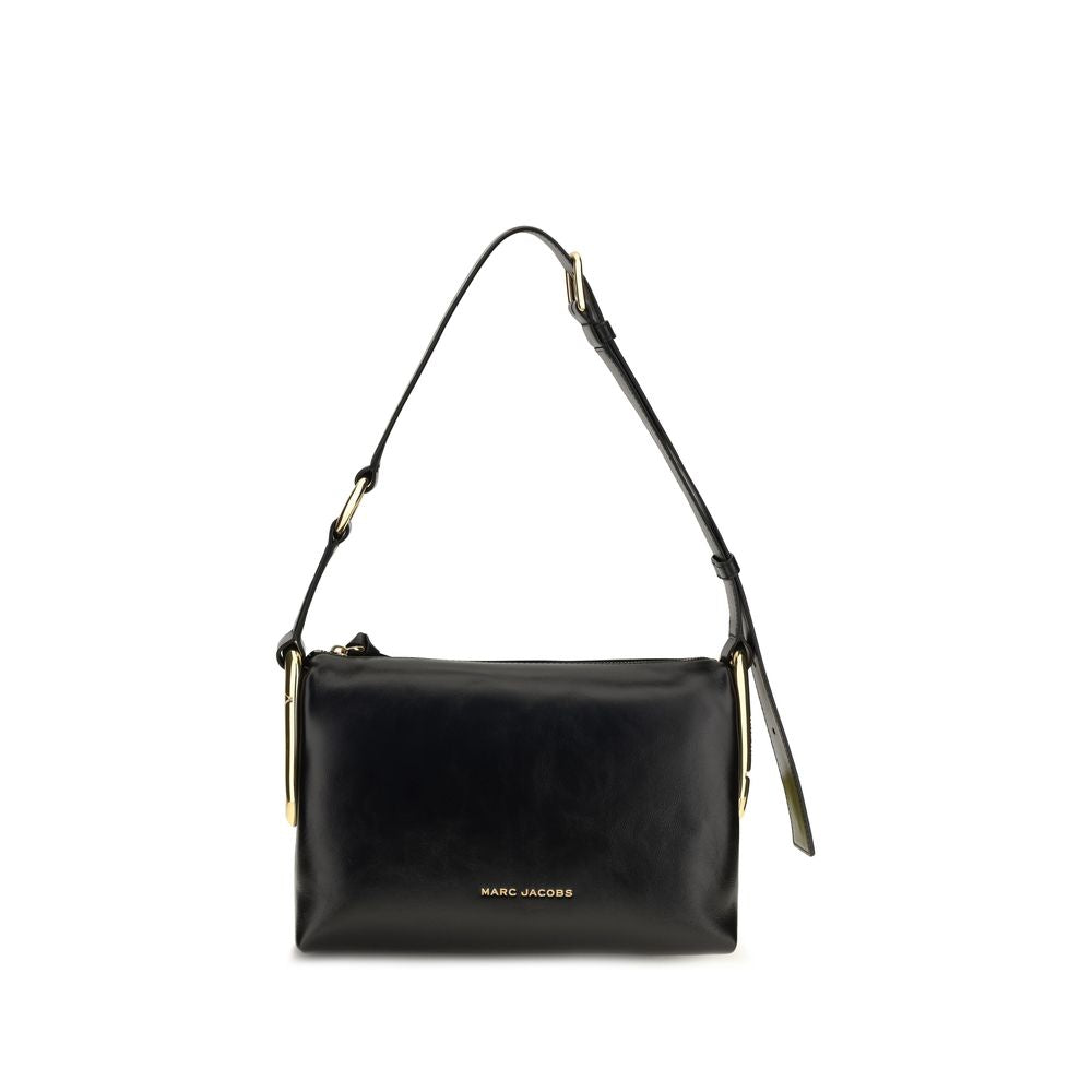 Marc Jacobs Schwarze Bos Taurus Kalbsleder Schultertasche
