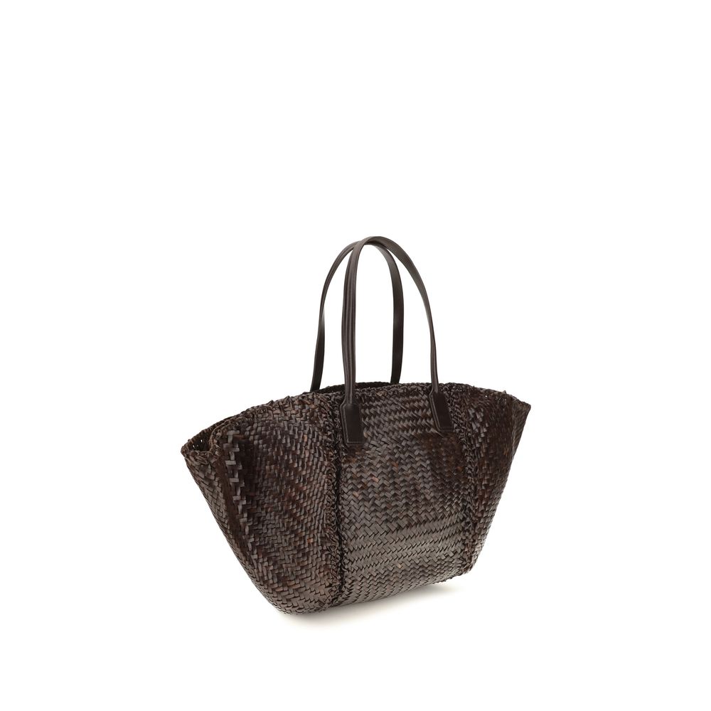 Dragon Diffusion Braune Kalbsleder Bos Taurus Handtasche
