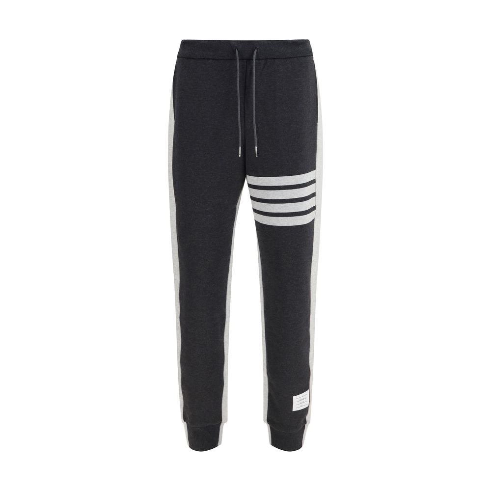 Thom Browne Graue Baumwoll-Jogginghose (Sporthose)