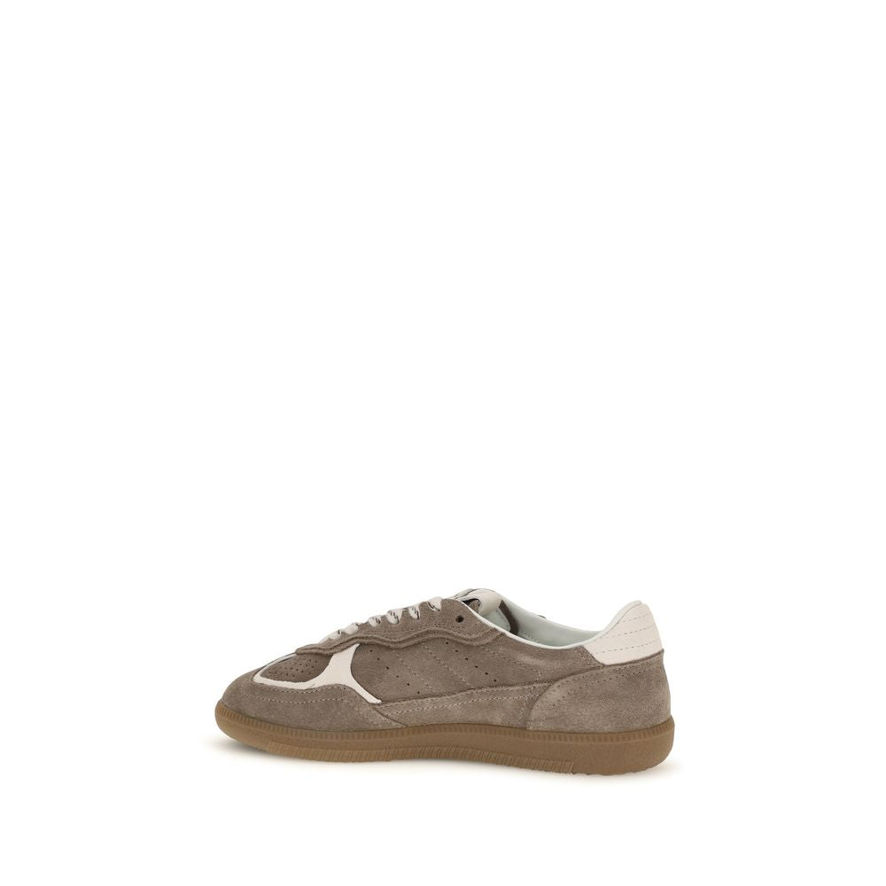 Alohas Braune Wildleder-Sneaker mit niedrigem Schaft