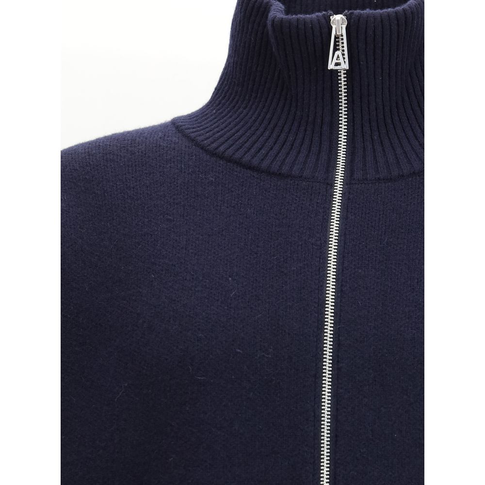 Axel Arigato Blauer Wollpullover Oves Aries