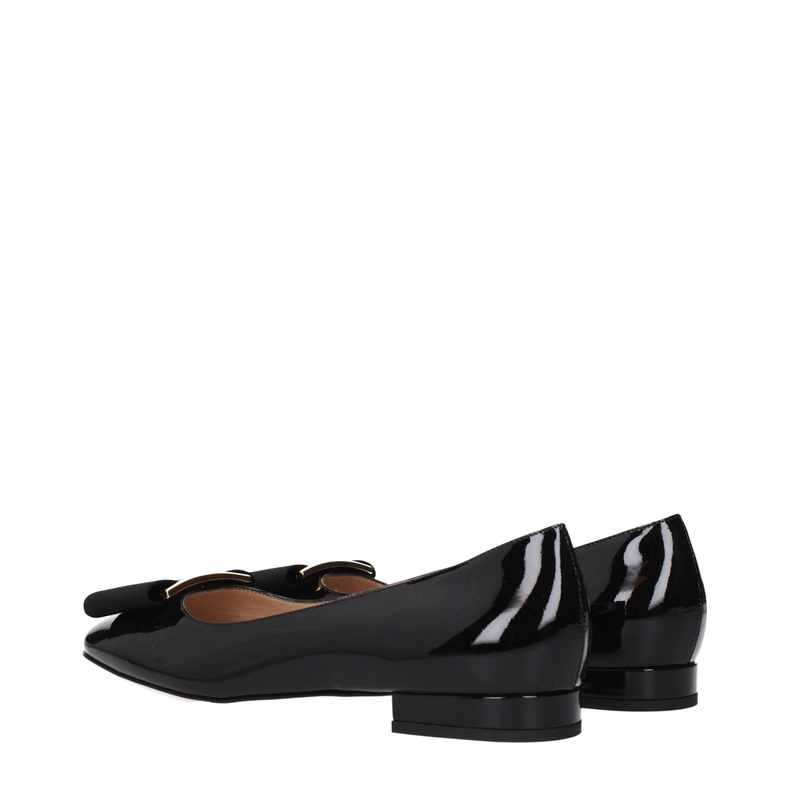 Tom Ford Schwarze Ballerinas aus Leder