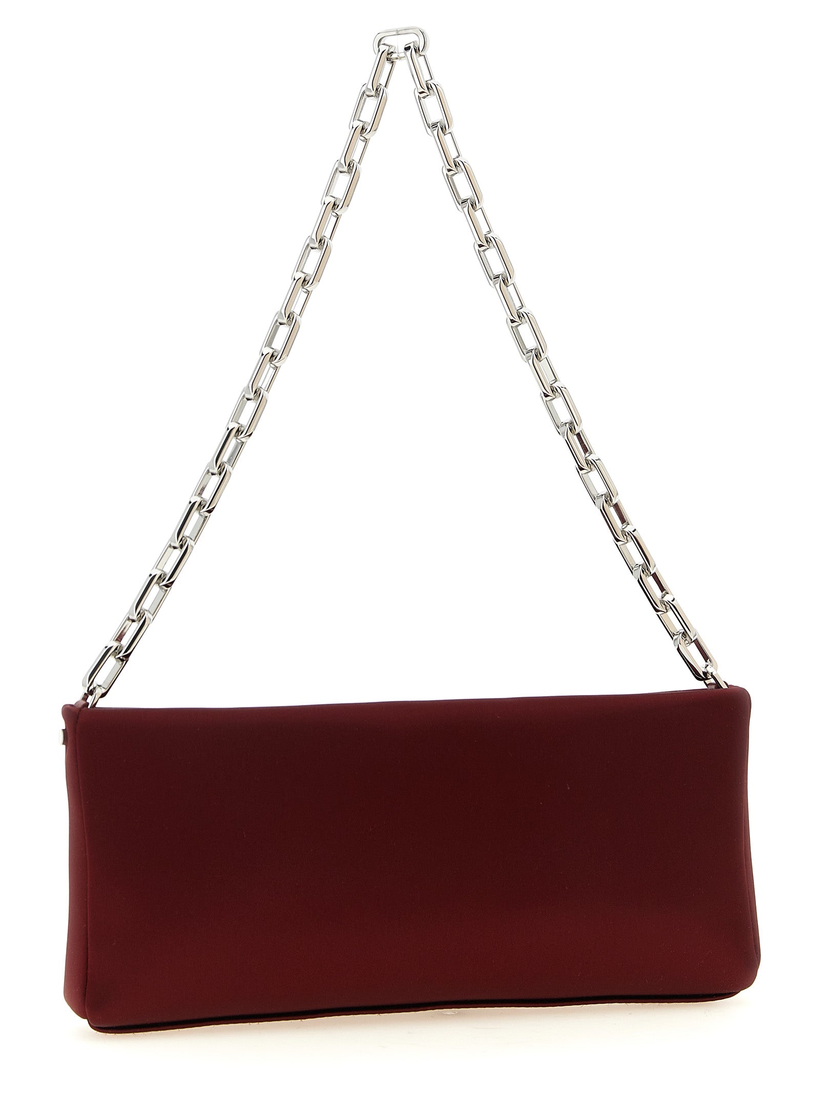 Christian Louboutin Bordeaux Elastan Clutch Bag