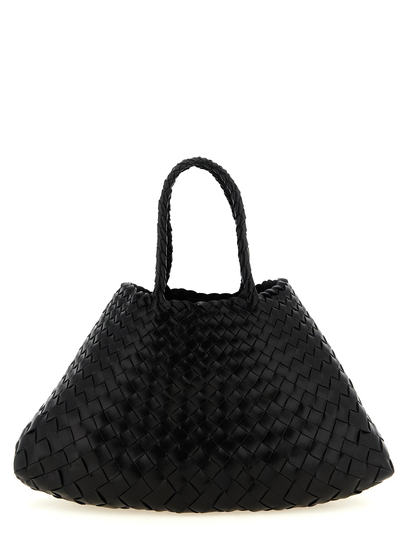 Dragon Diffusion Schwarze Kalbsleder-Handtasche