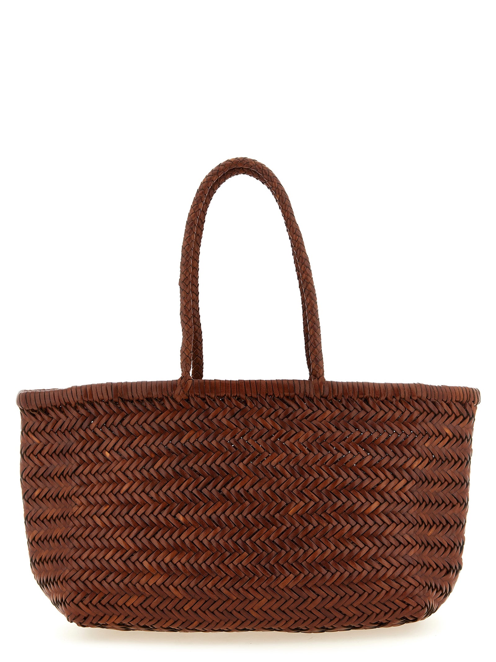 Dragon Diffusion Braunes Kalbsleder Damen Crossbody Tasche
