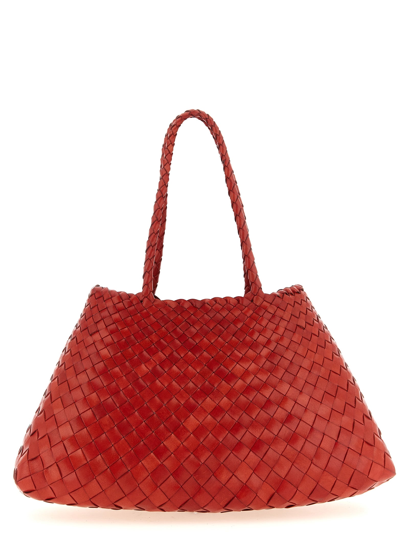 Dragon Diffusion Rote Kalbsleder-Schultertasche