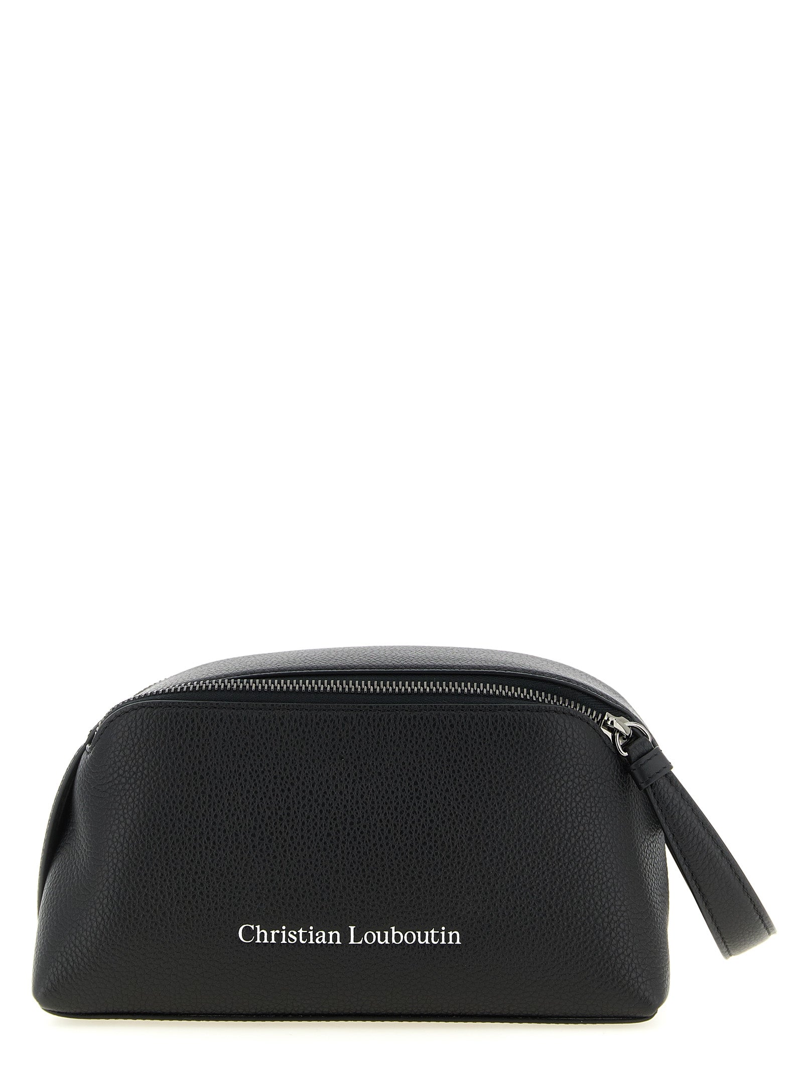 Christian Louboutin Accessoires aus schwarzem Kalbsleder