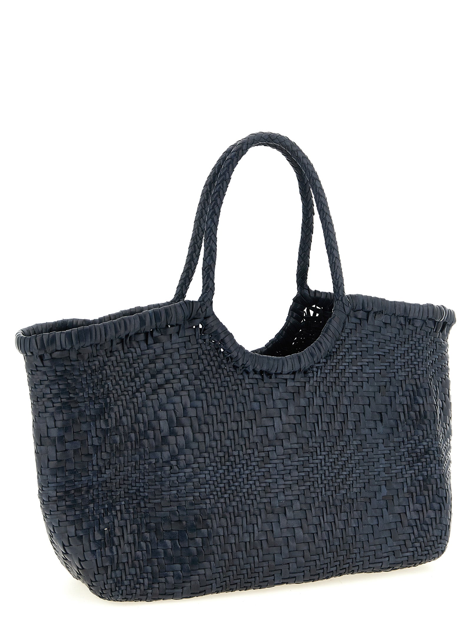 Dragon Diffusion Handtasche aus blauem Kalbsleder