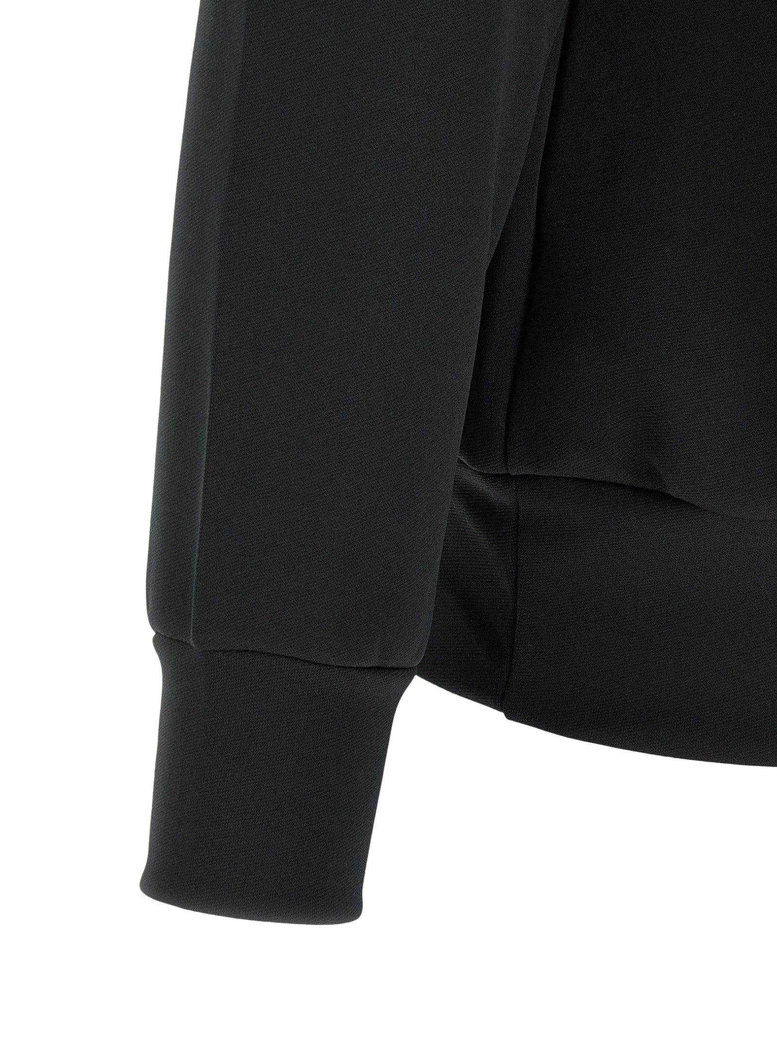 Comme Des Garçons Play Schwarzer Cardigan aus Polyester