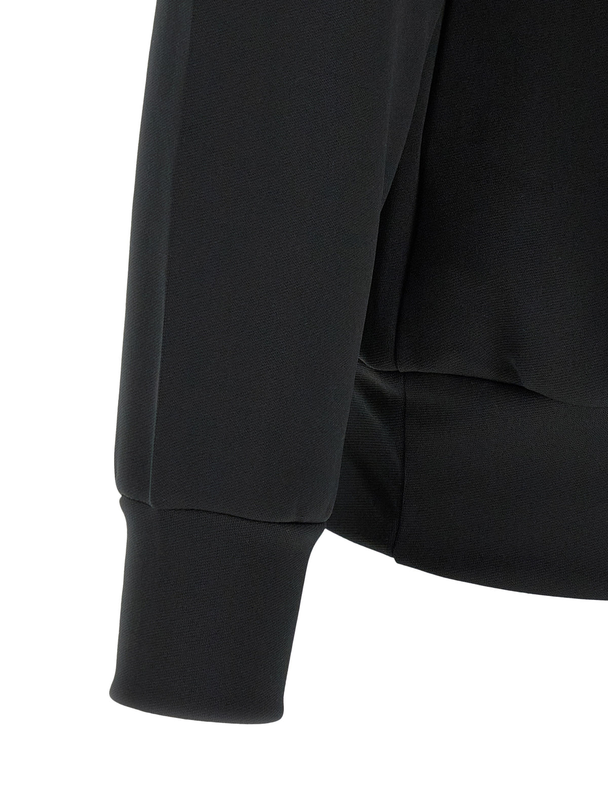 Comme Des Garçons Play Schwarzer Cardigan aus Polyester
