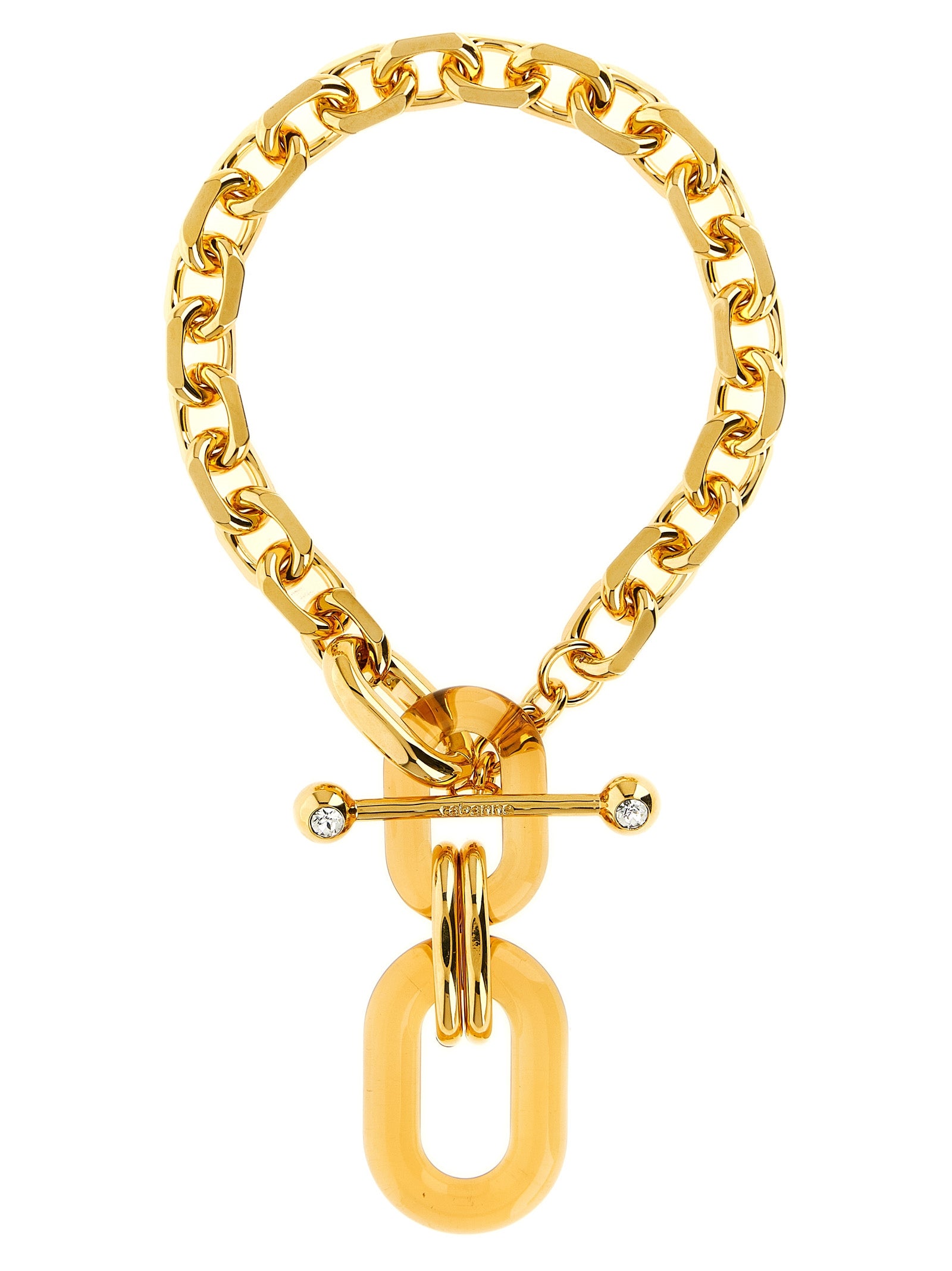 Paco Rabanne Goldfarbene Halskette