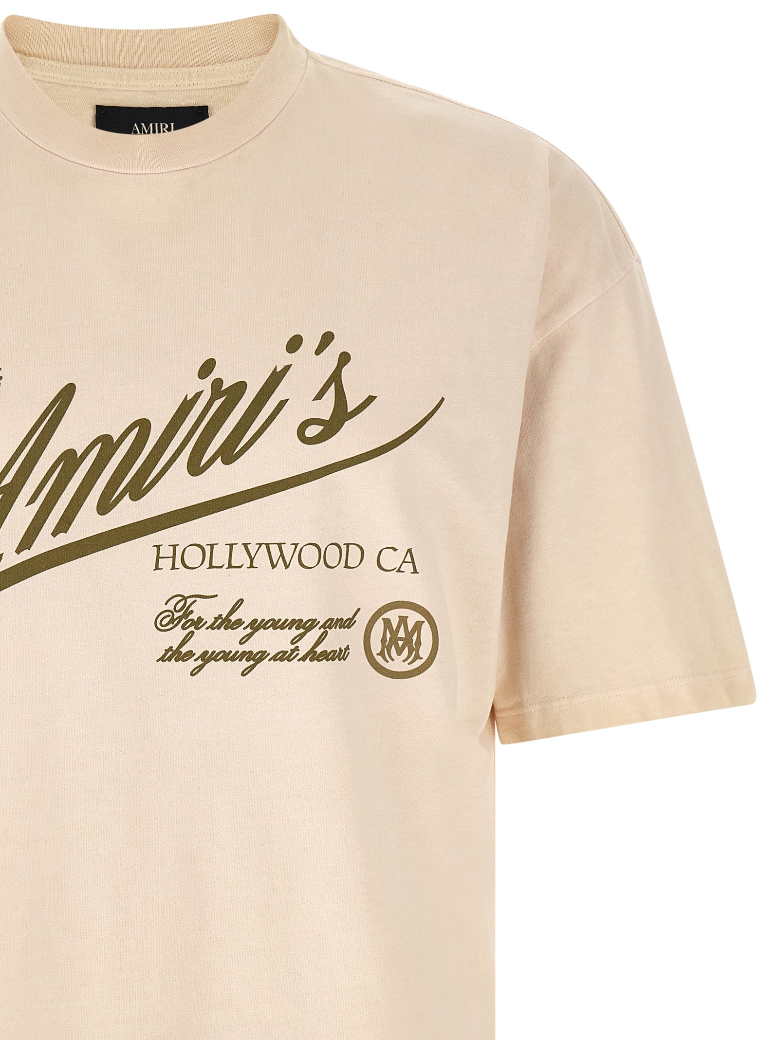 Amiri Beiges Baumwoll-T-Shirt