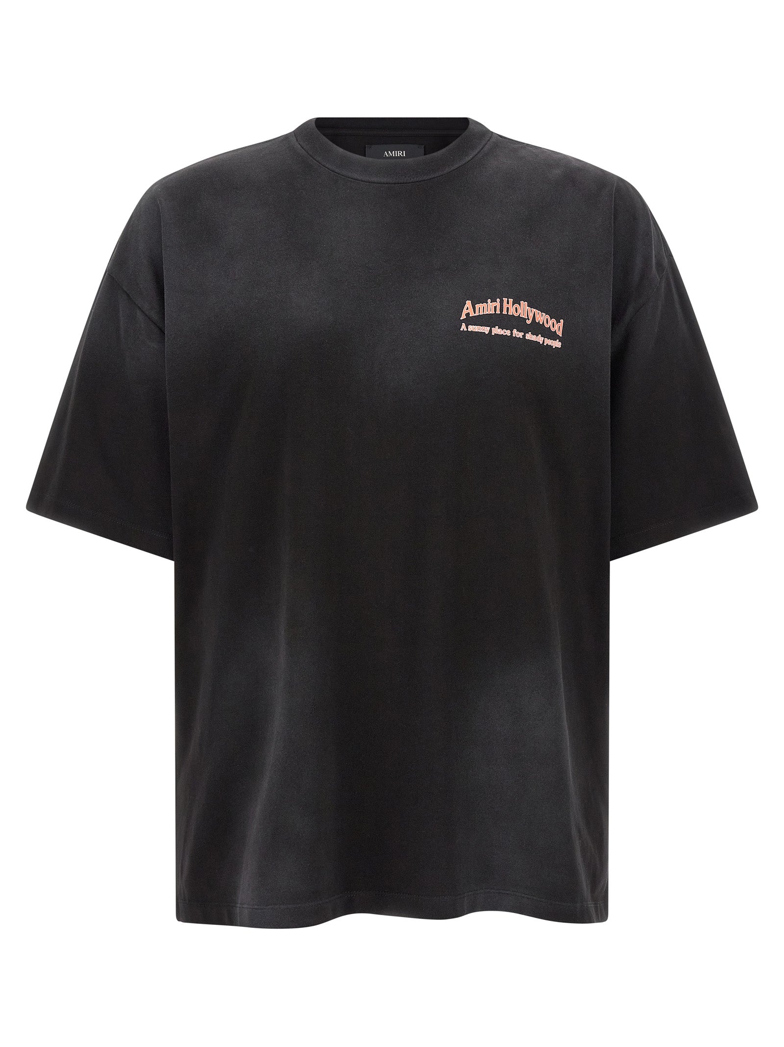 Amiri Schwarzes Baumwoll-T-Shirt