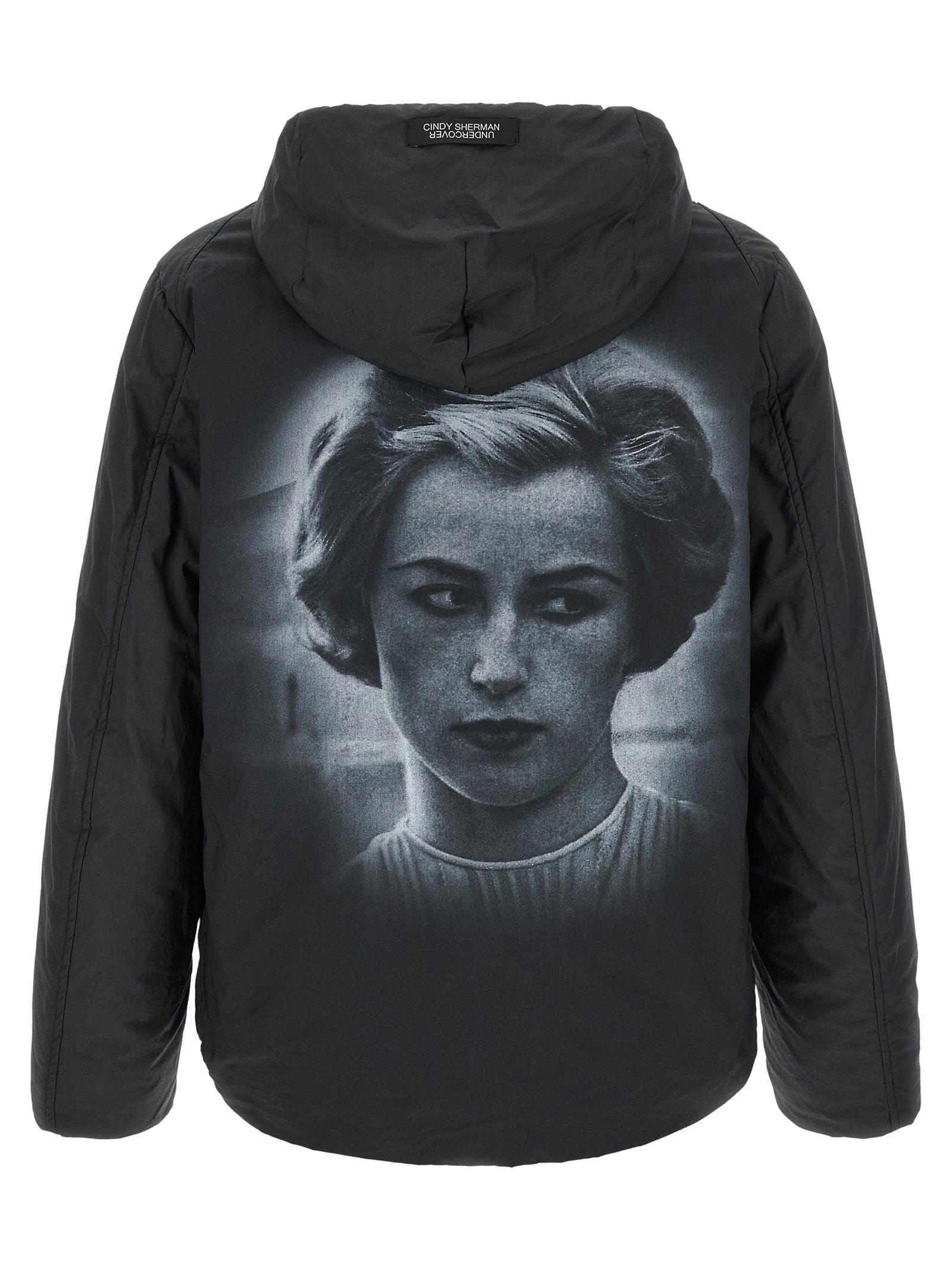 Undercover Schwarze Baumwoll-Shell-Jacke