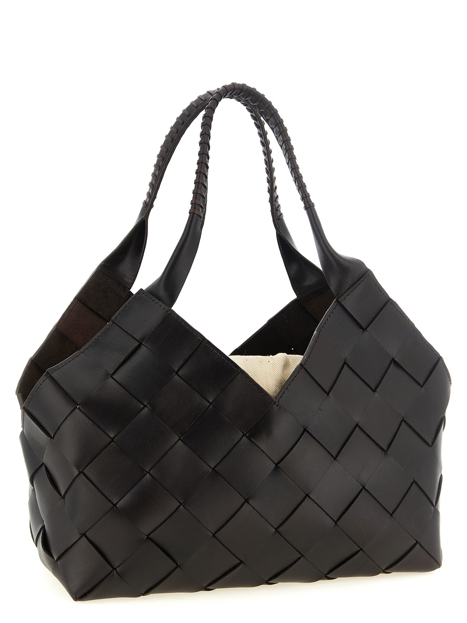 Dragon Diffusion Braunes Kalbsleder Damen Crossbody Tasche