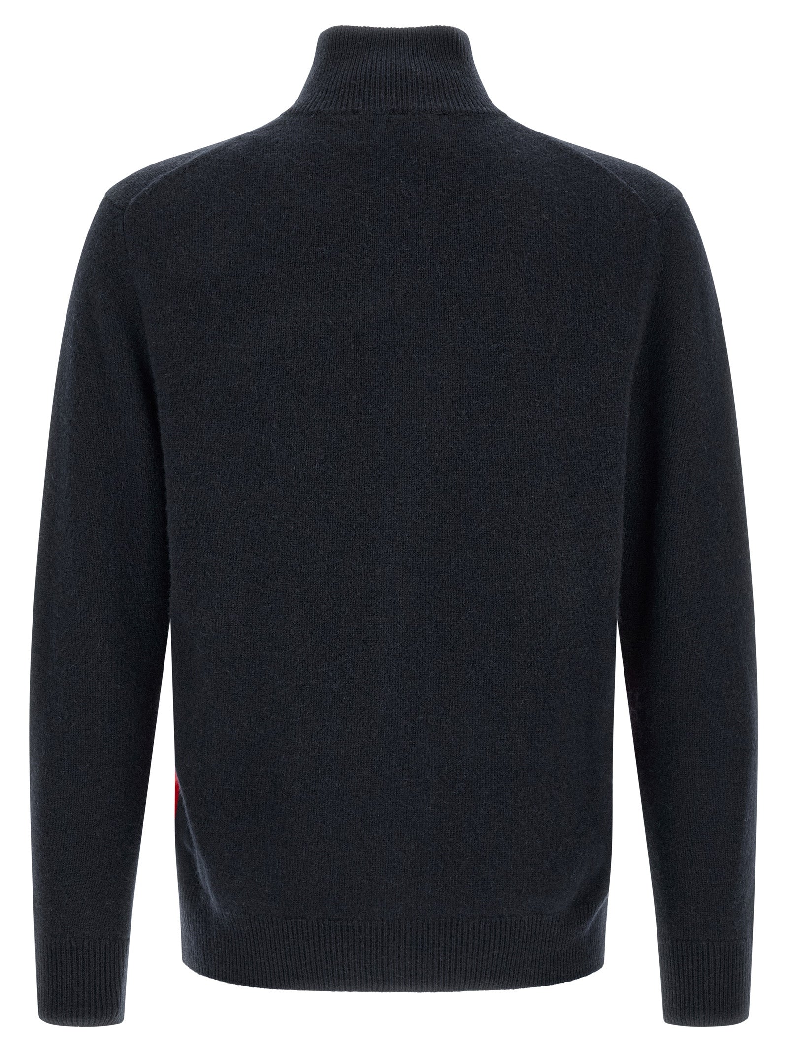 Ballantyne Blauer Kaschmir-Cardigan