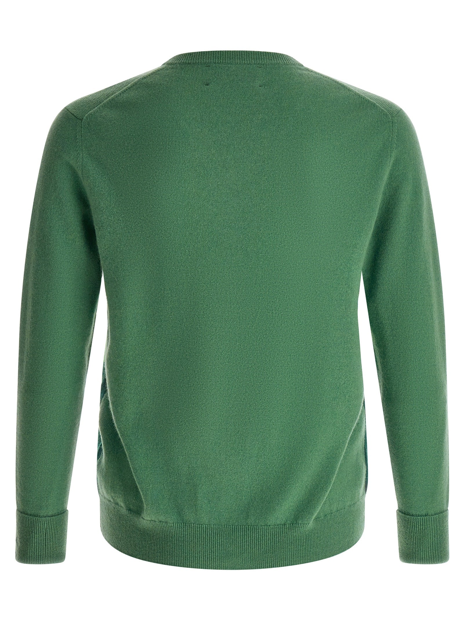 Ballantyne Zweifarbige Kaschmir-Strickjacke