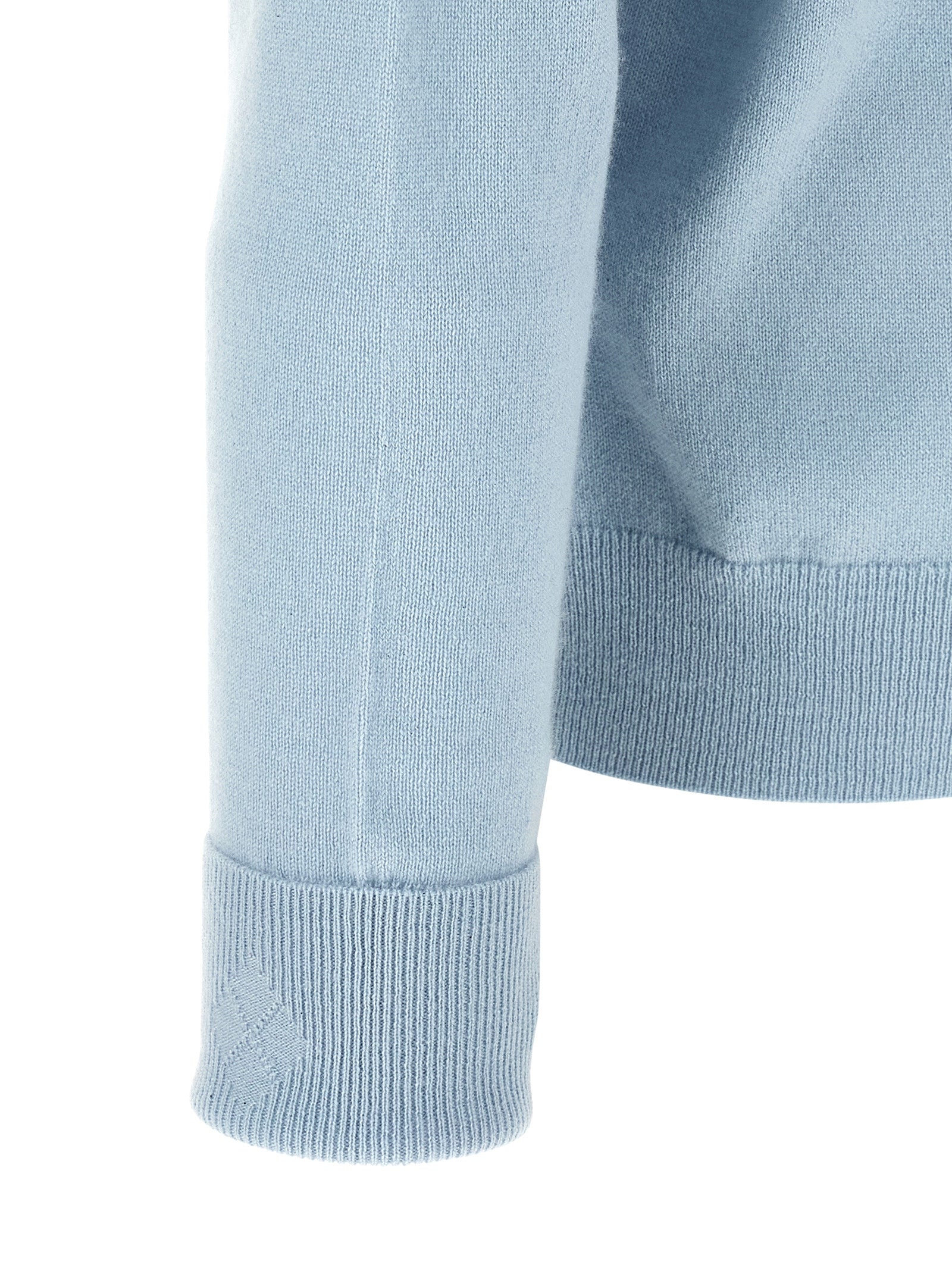 Ballantyne Blauer Kaschmir-Cardigan