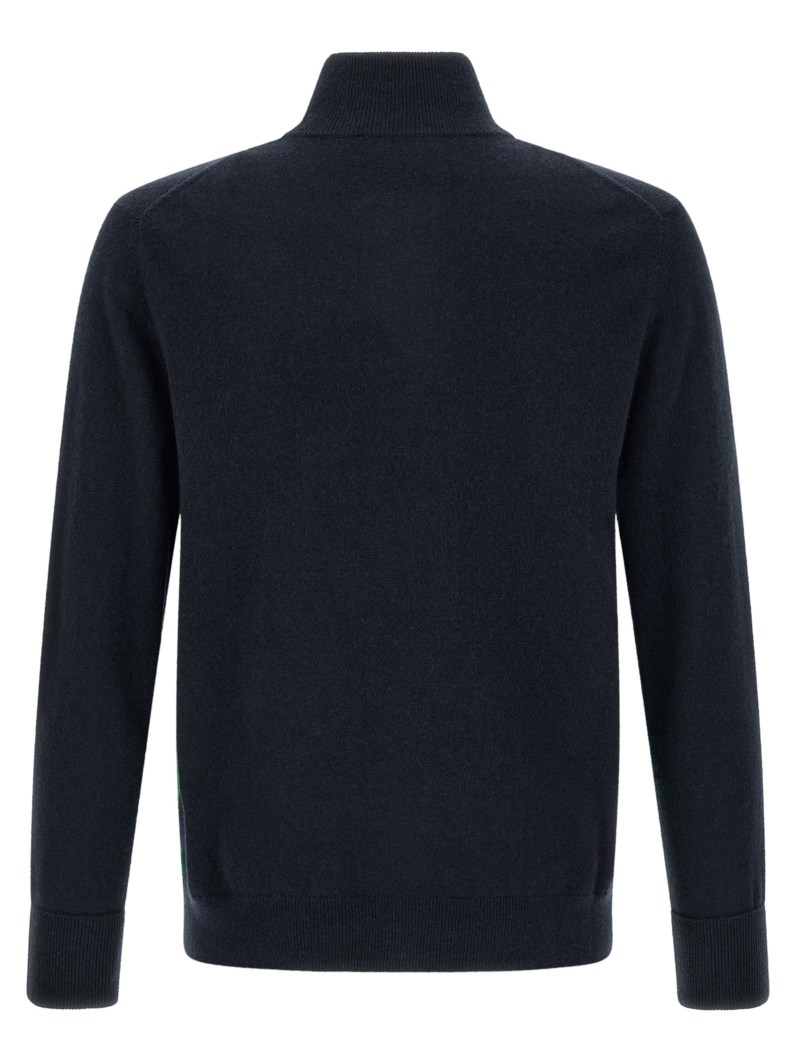 Ballantyne Blauer Kaschmir-Cardigan