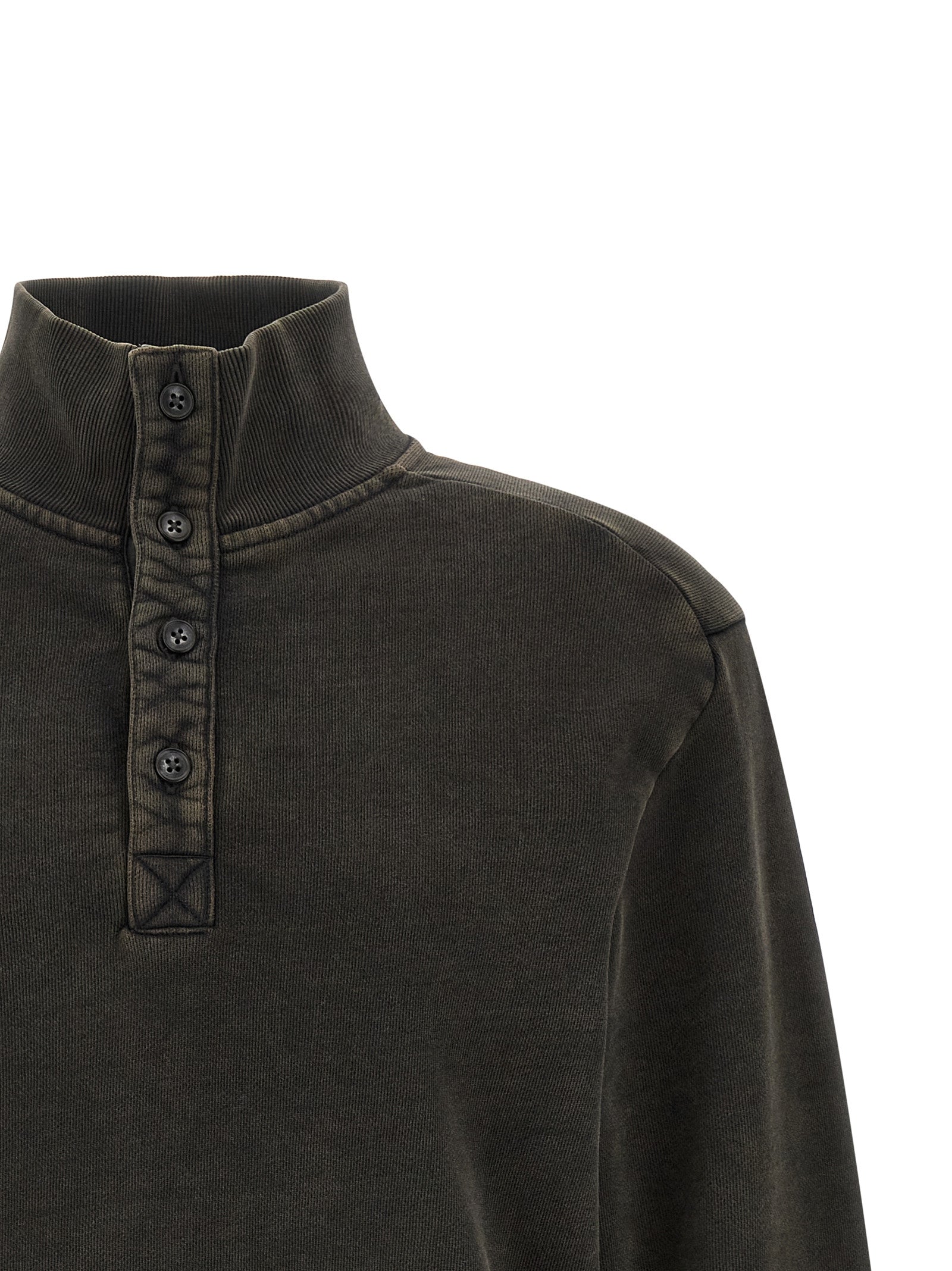 Entire Studios Schwarzer Baumwollcardigan