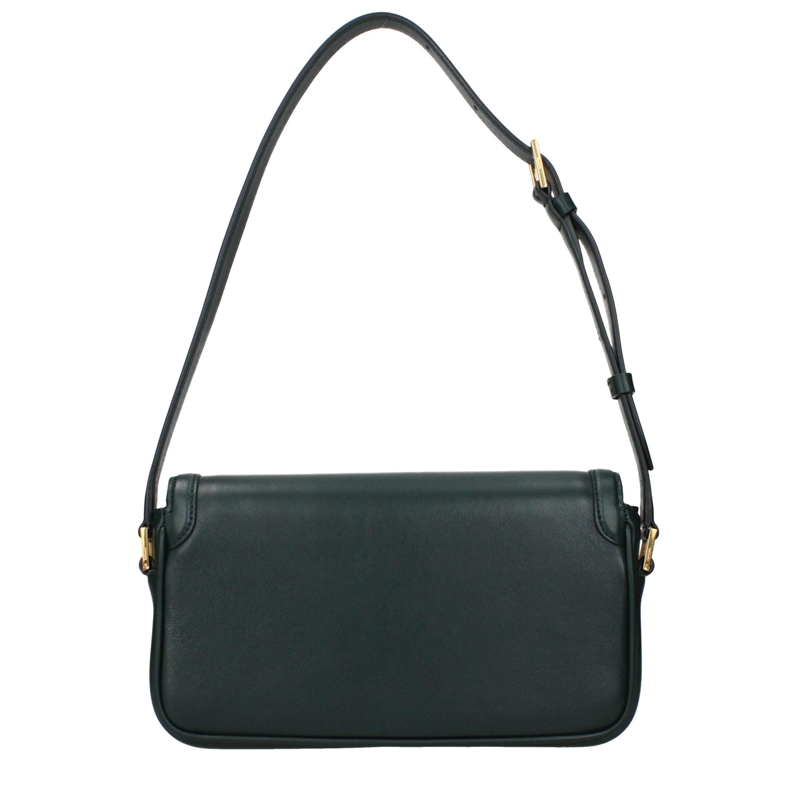 Tom Ford Grüne Leder Schultertasche