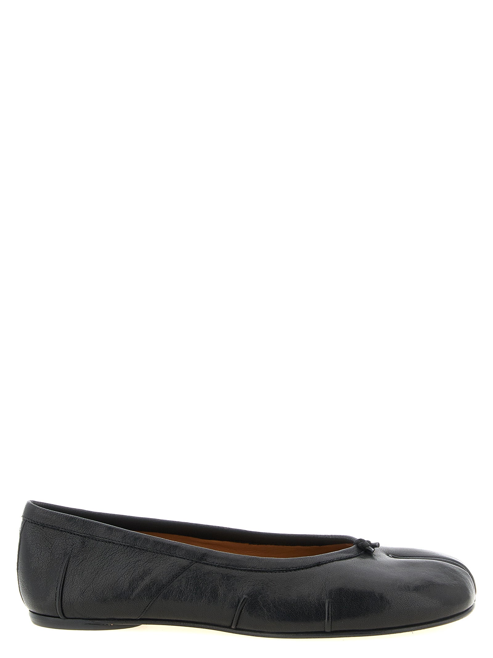Maison Margiela Schwarze Ballerinas aus Lammleder