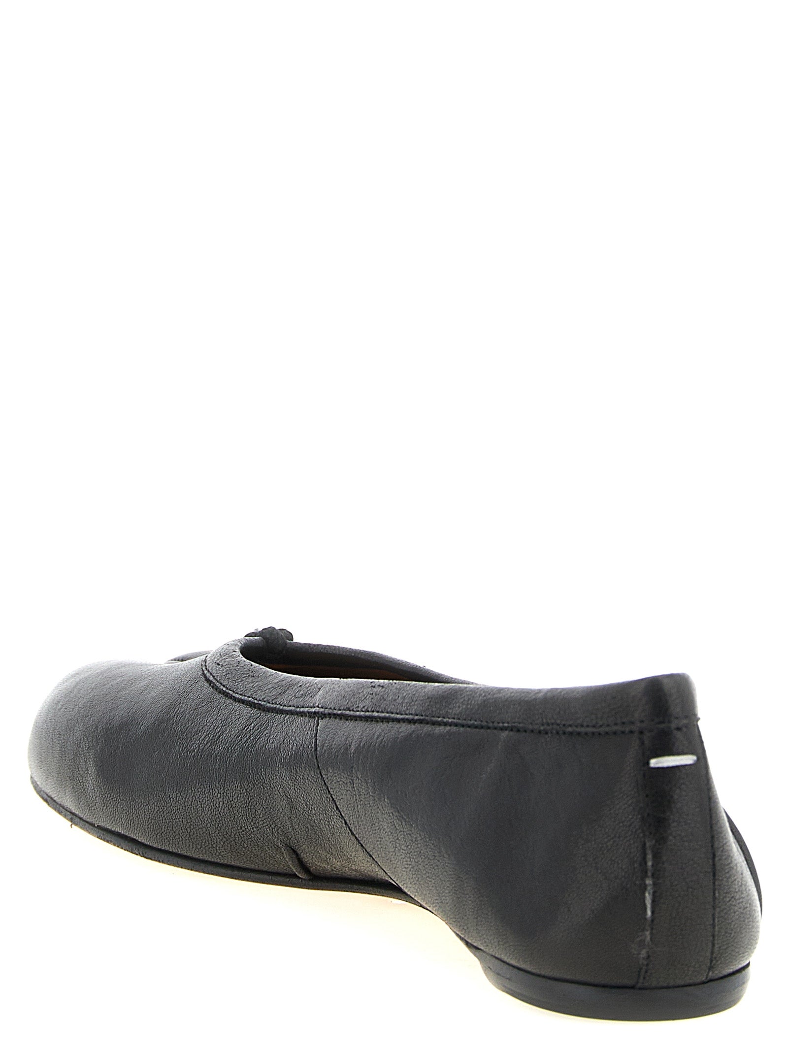 Maison Margiela Schwarze Ballerinas aus Lammleder