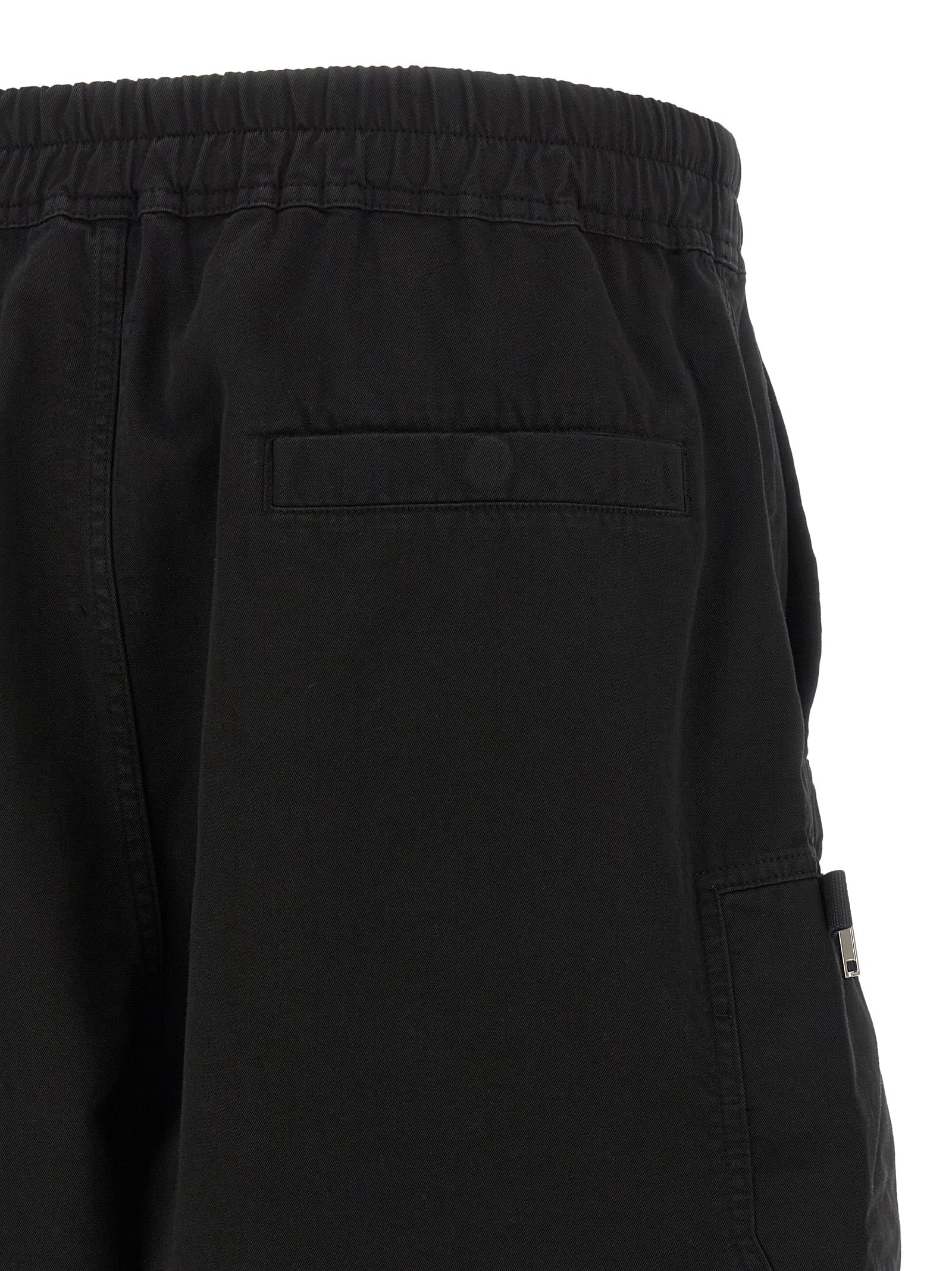 DRKSHDW Schwarze Baumwoll-Bermudashorts