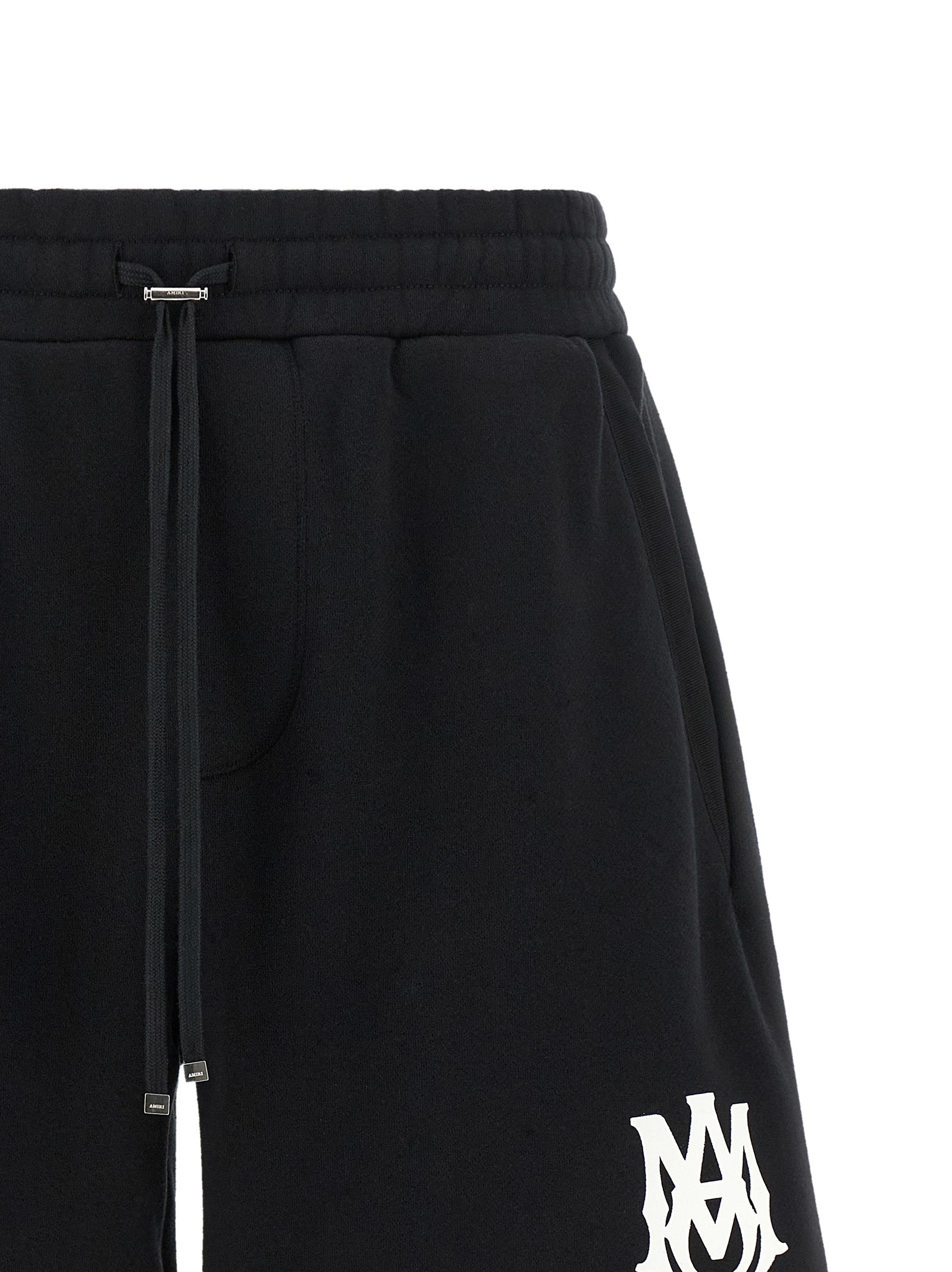 Amiri Schwarze Baumwoll-Bermudashorts