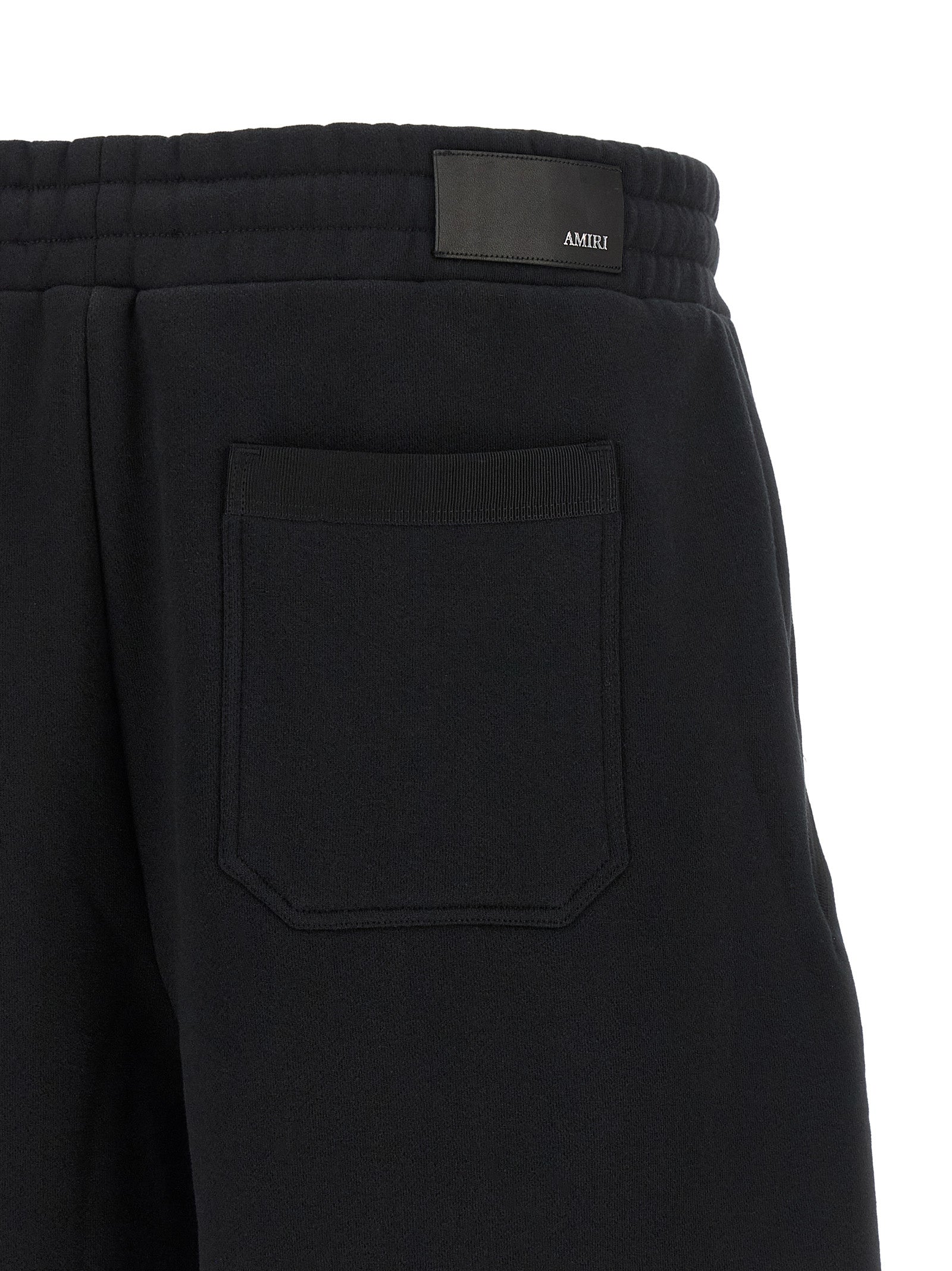 Amiri Schwarze Baumwoll-Bermudashorts