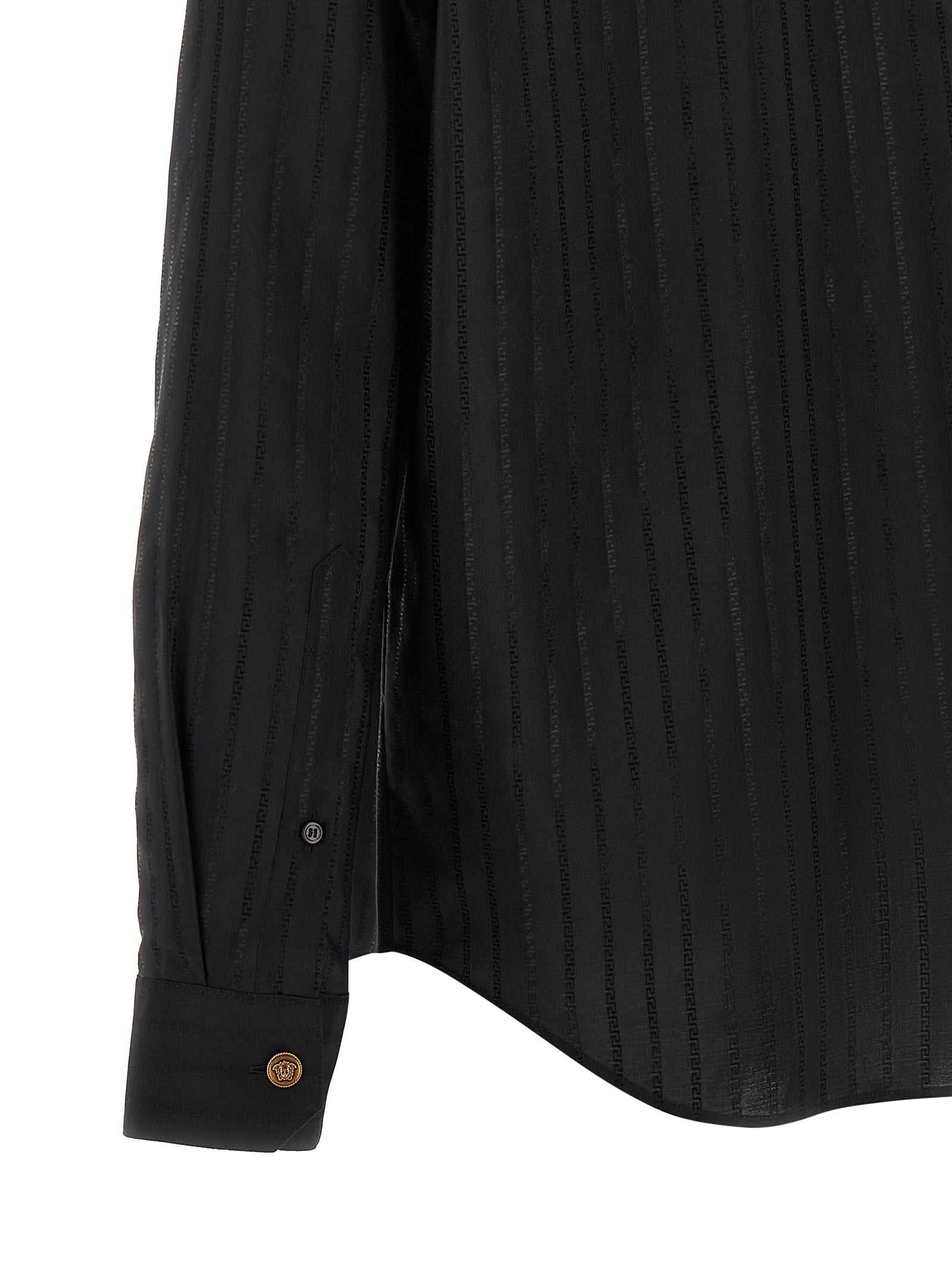 Versace Schwarze Baumwollbluse
