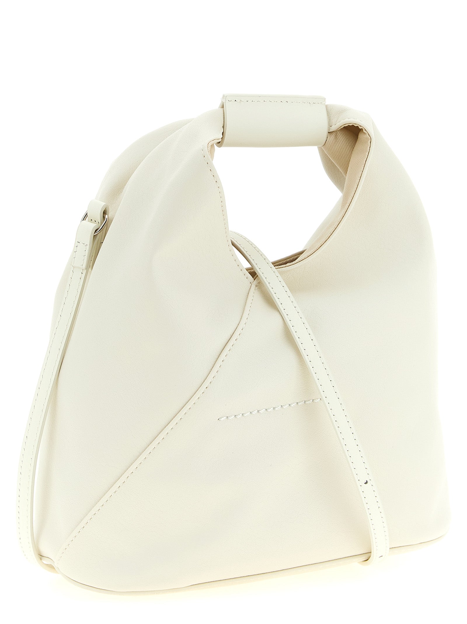 MM6 Maison Margiela Weiße Crossbody-Tasche aus Polyethylen