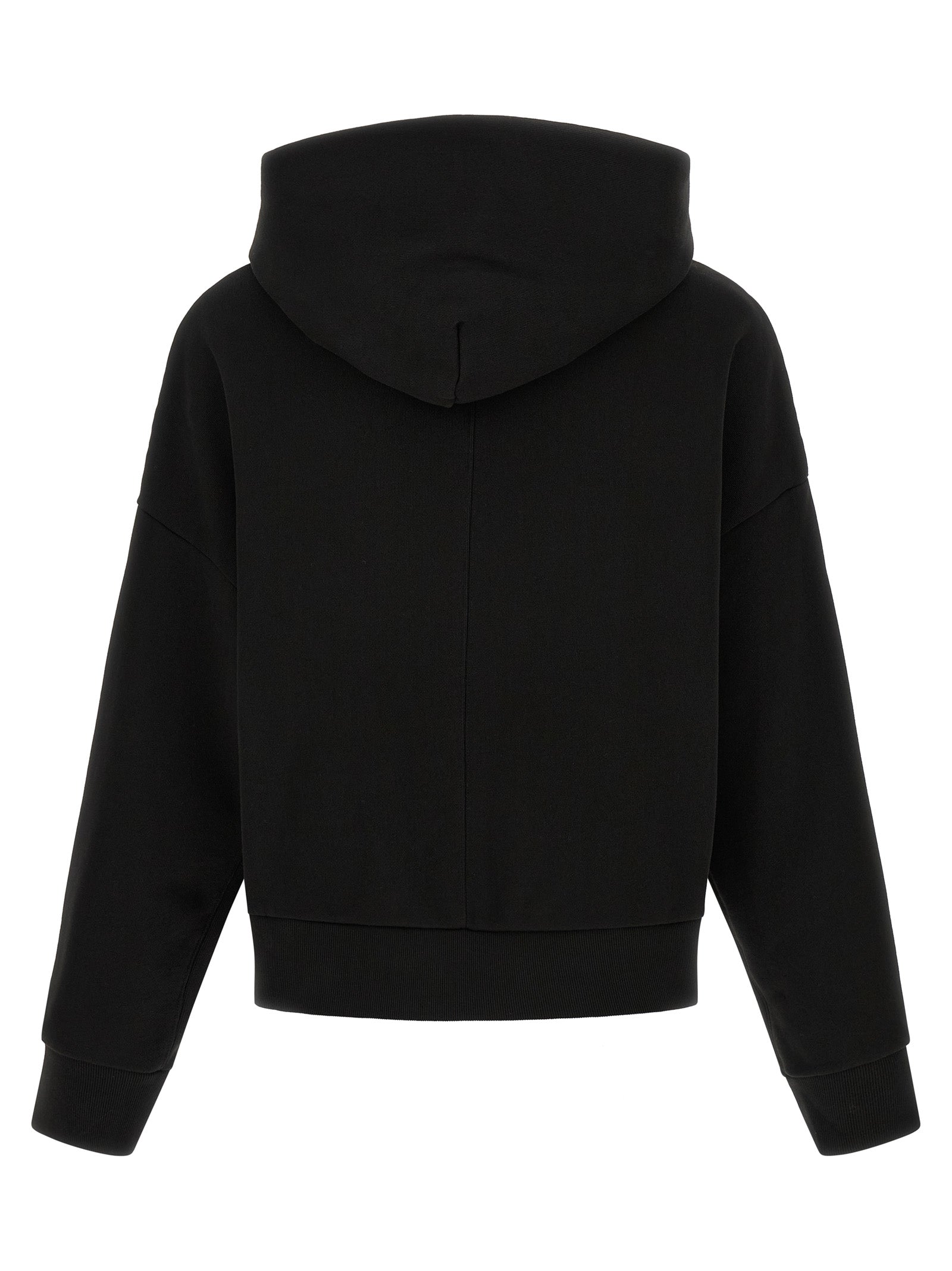 Entire Studios Schwarzer Baumwoll-Sweatshirt