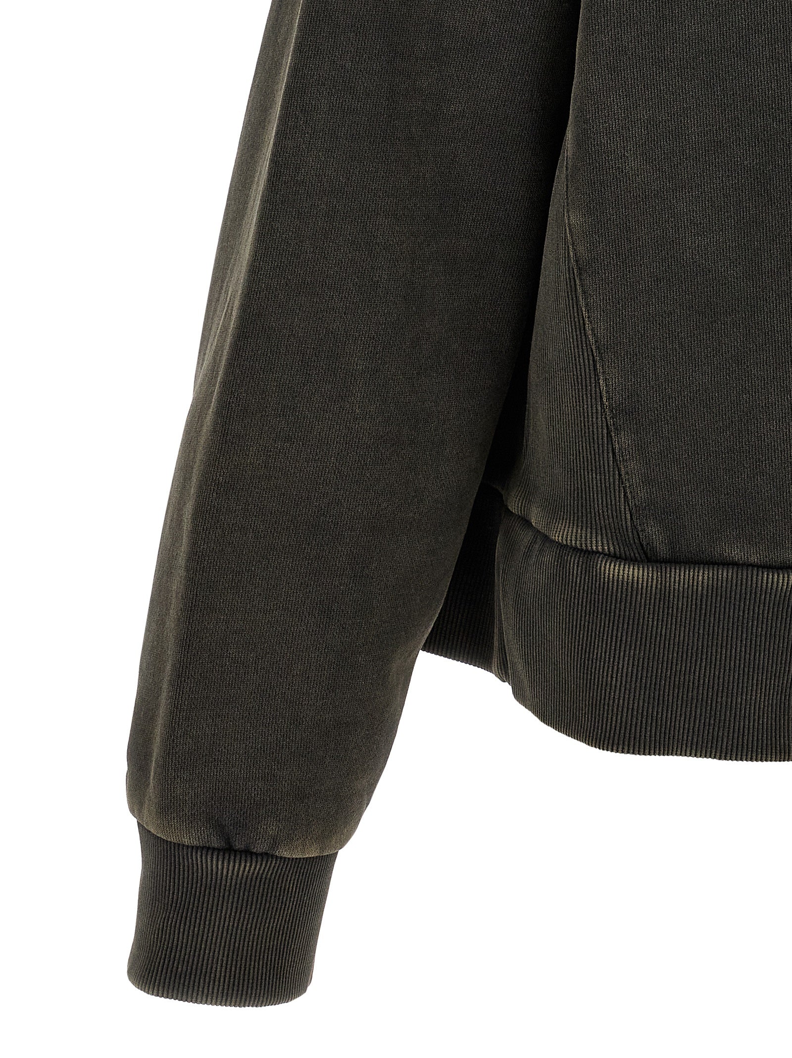 Entire Studios Schwarzer Baumwoll-Sweatshirt