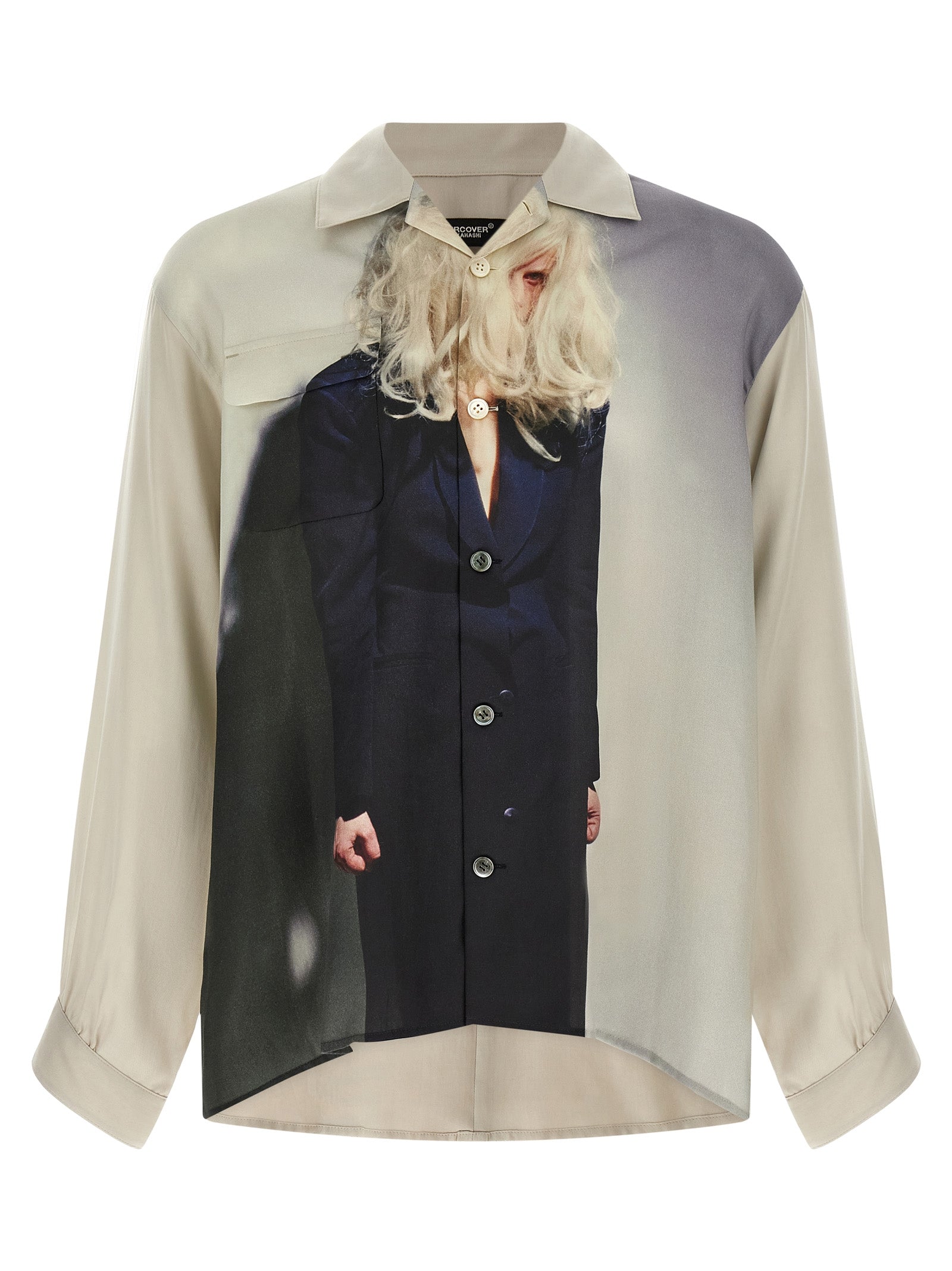 Undercover Beige Rayon Bluse