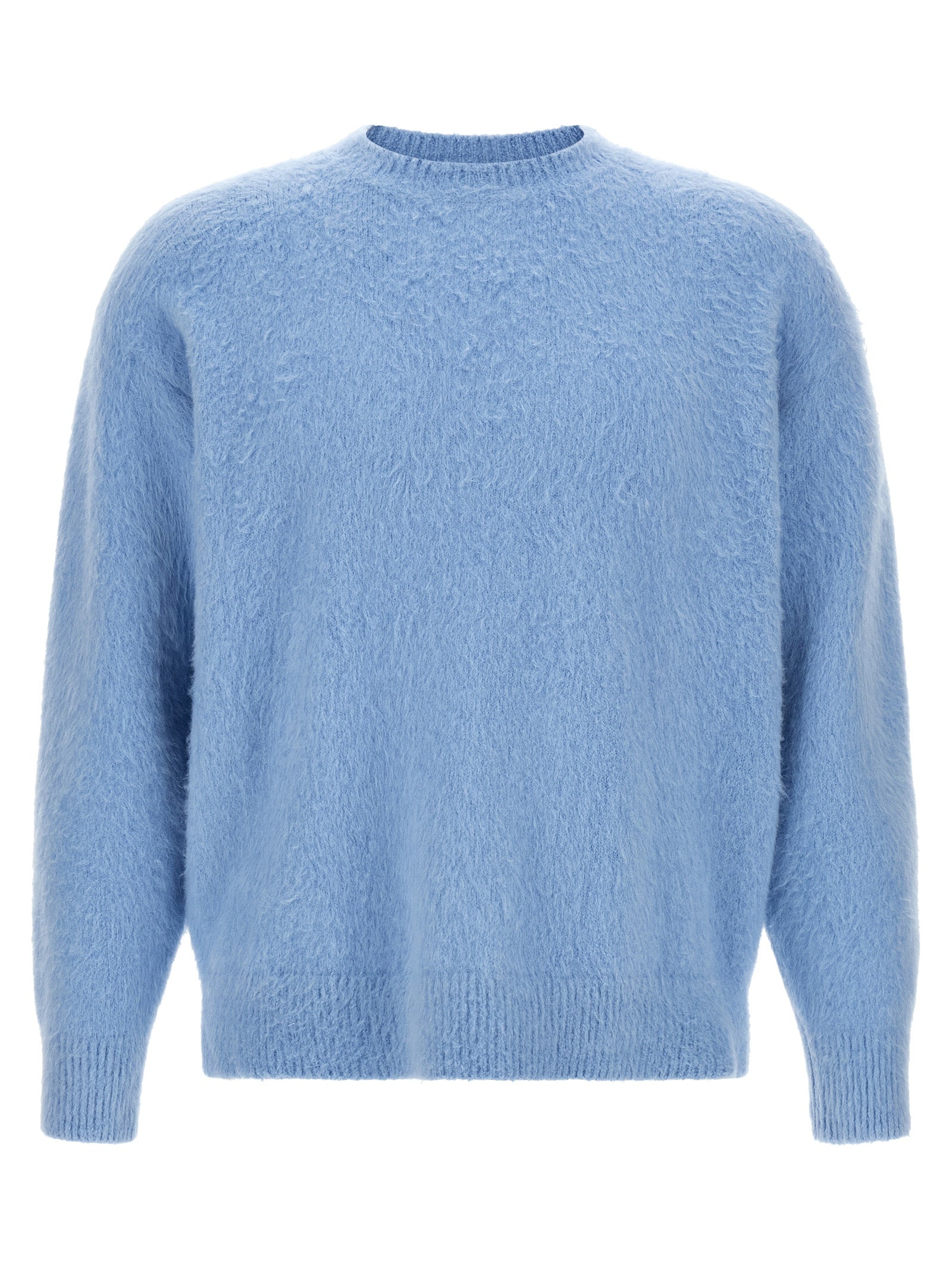 Roberto Collina Blauer Baumwollcardigan