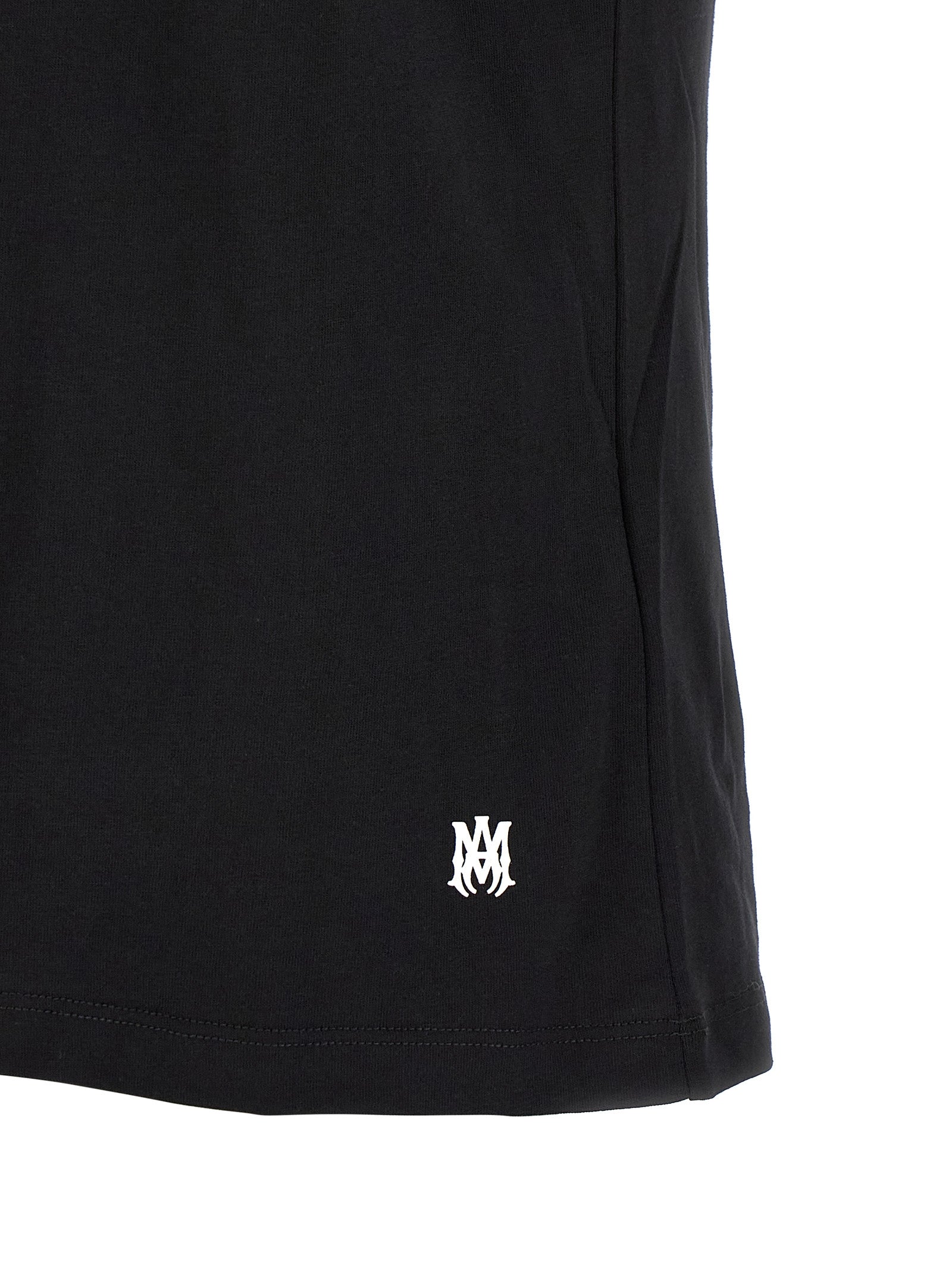 Amiri Schwarzes Baumwoll-T-Shirt