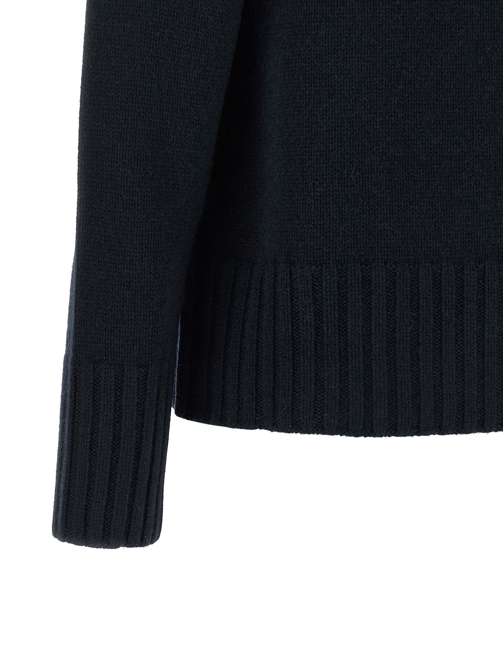'S Max Mara Blauer Wollcardigan