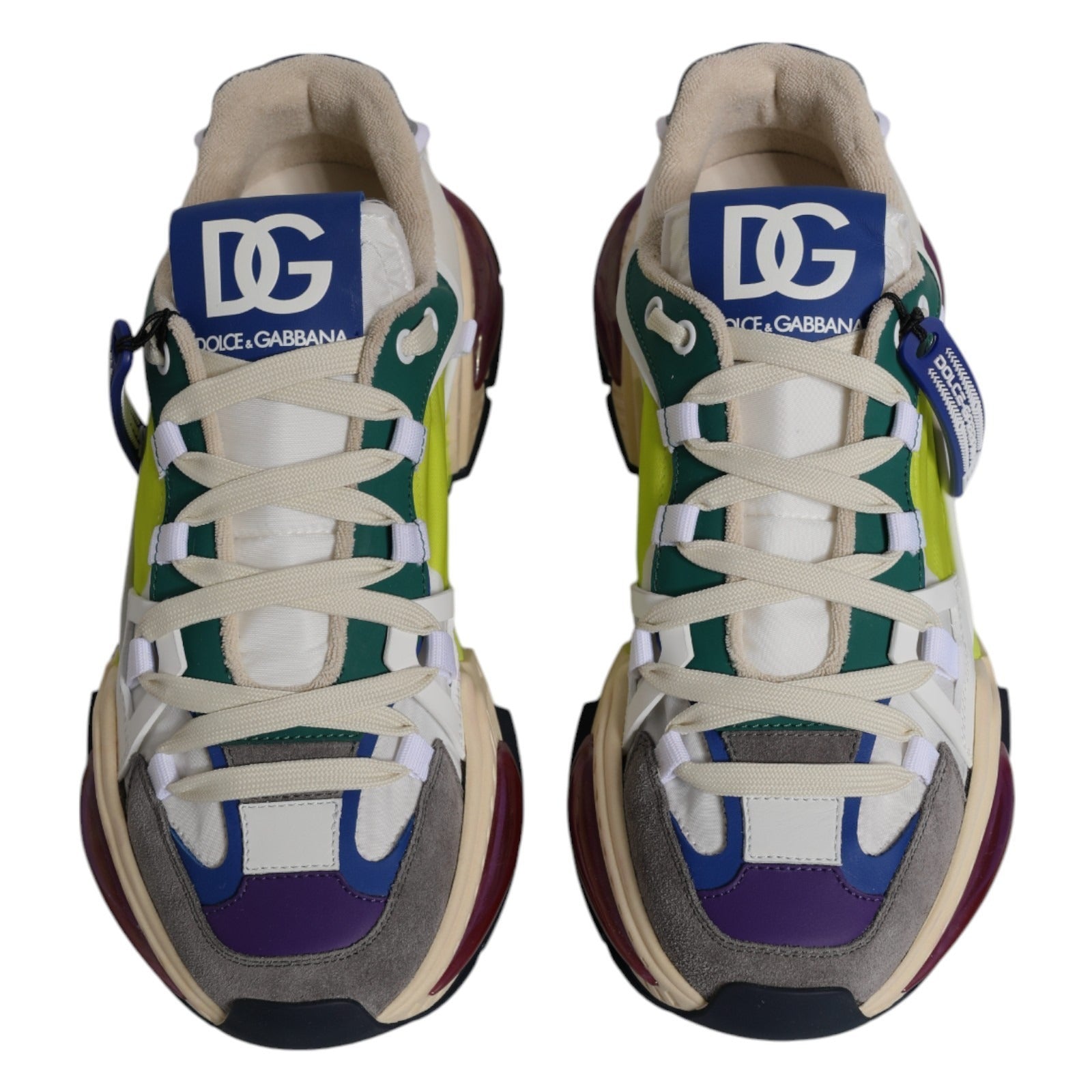 Dolce & Gabbana Multicolor Airmaster Low Top Turnschuhe Schuhe
