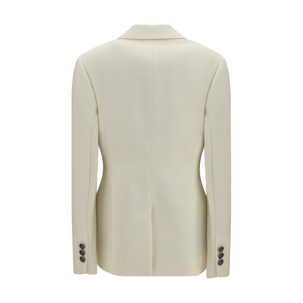 Versace Beige Woll-Blazer Oves Aries