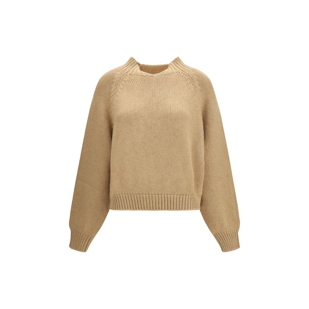 Khaite Beiger Kaschmirpullover