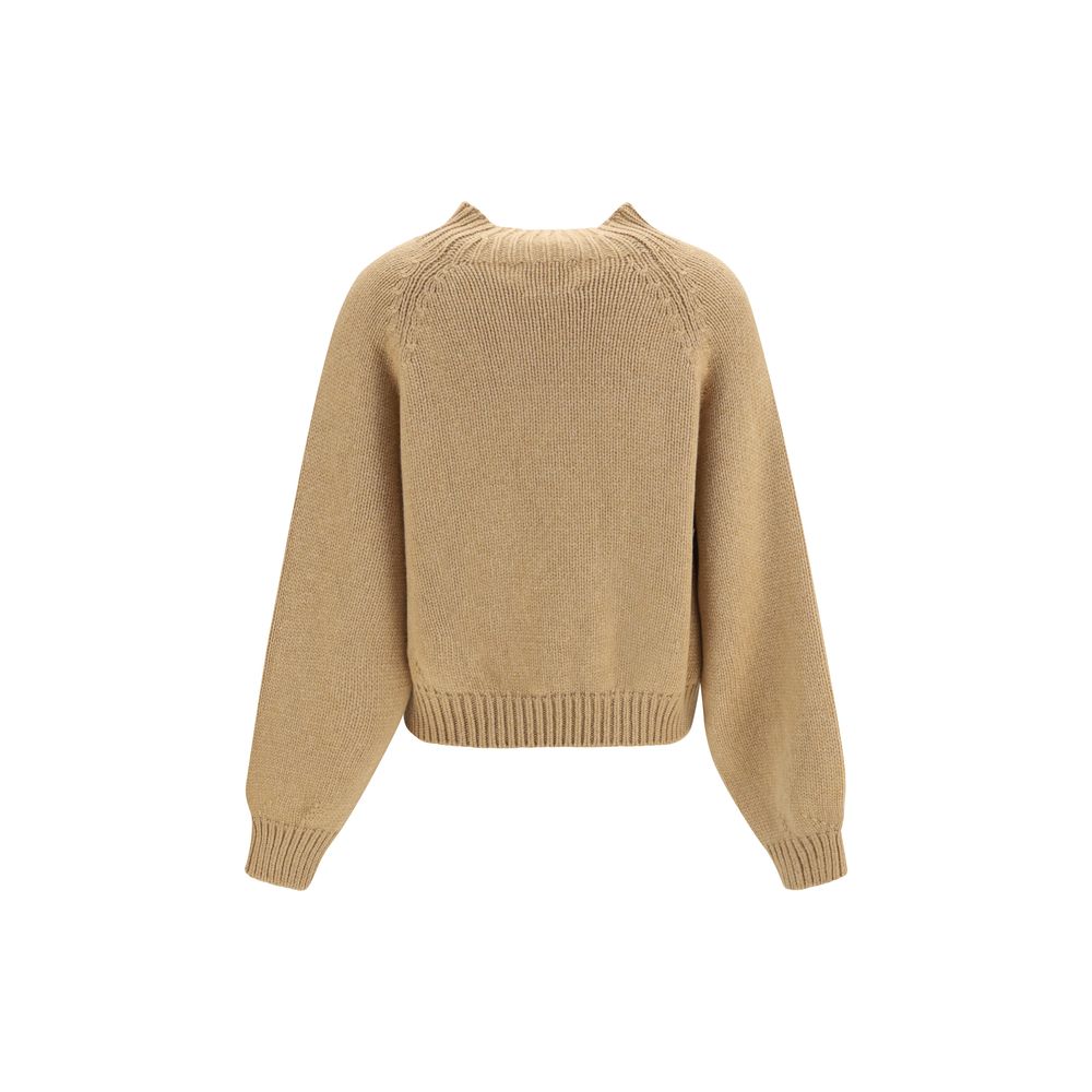 Khaite Beiger Kaschmirpullover
