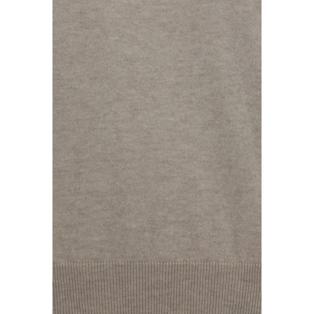 Brunello Cucinelli Beiger Kaschmirpullover