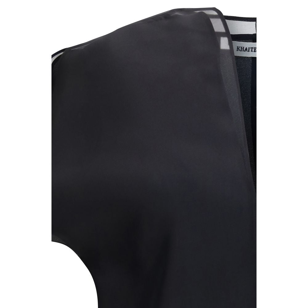 Khaite Seidenhemd in Schwarz