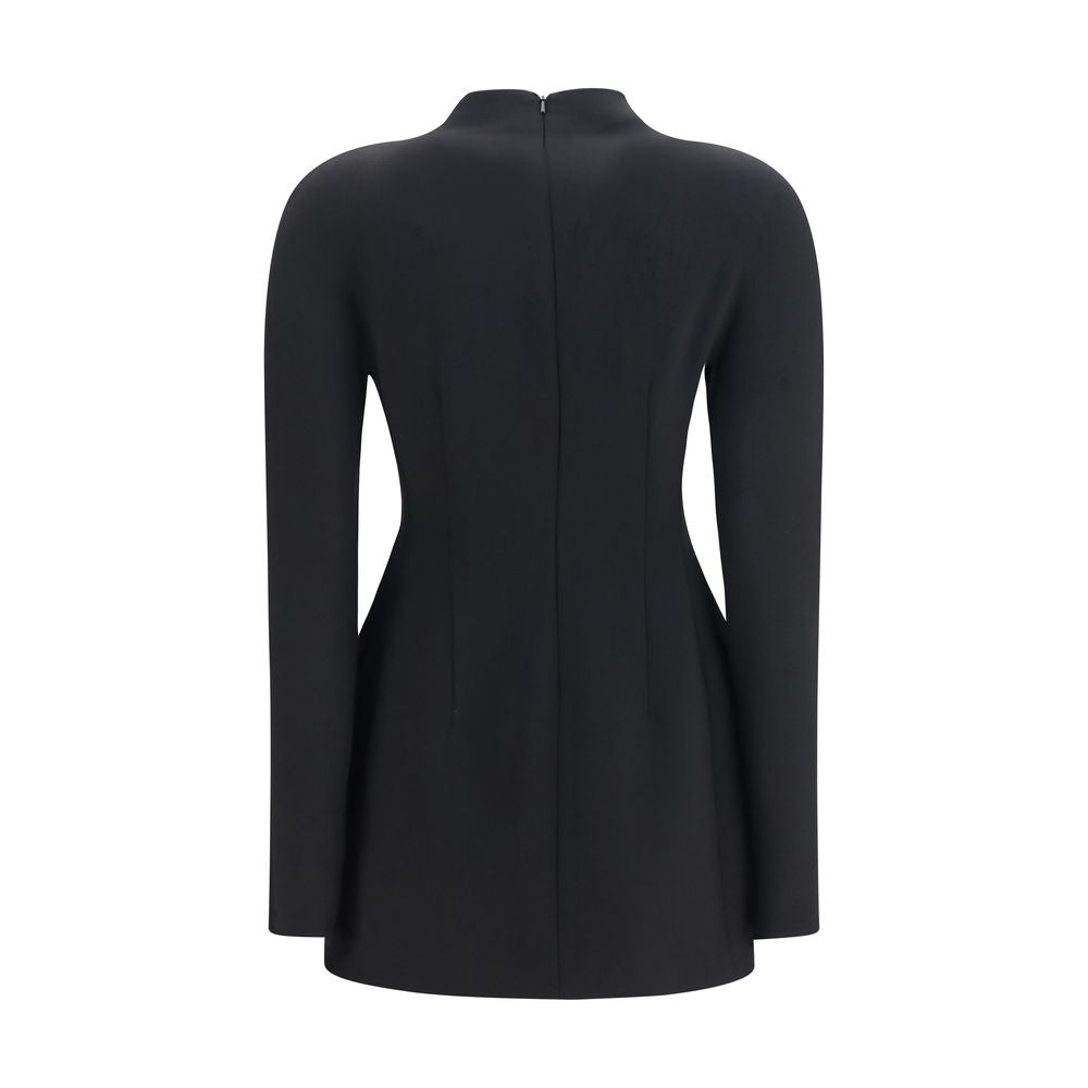 Max Mara Schwarzes Polyamid-Freizeitkleid