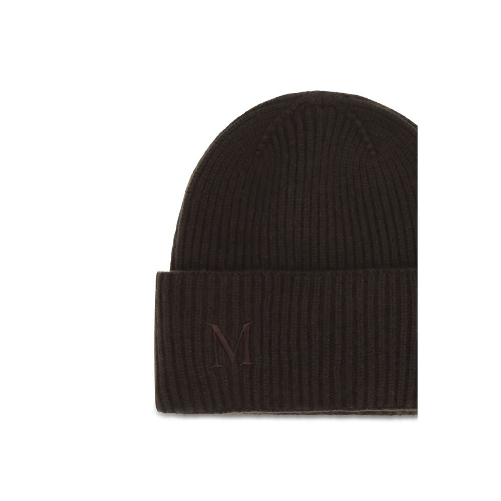 Max Mara Braune Kaschmirmütze