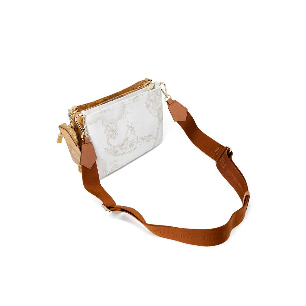 Alviero Martini Prima Classe Beige Leder Handtasche