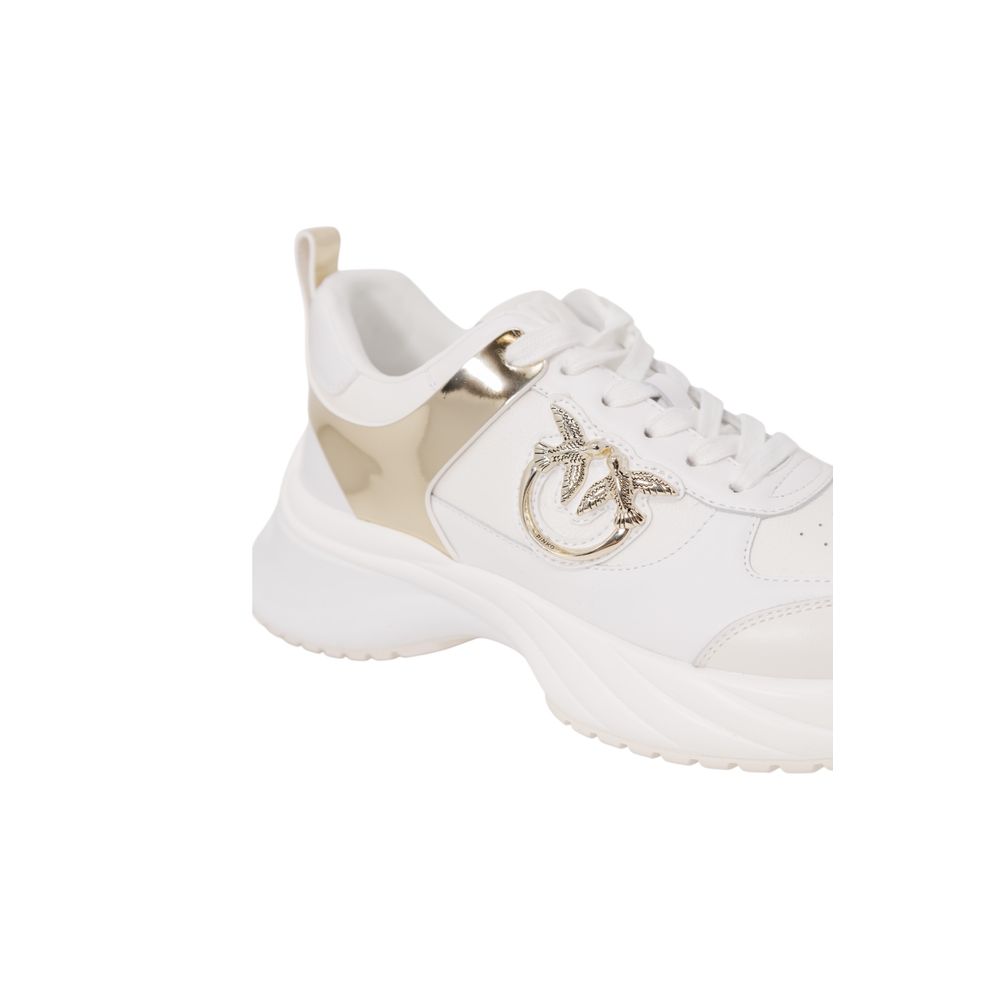 PINKO Weiße Leder-Sneaker